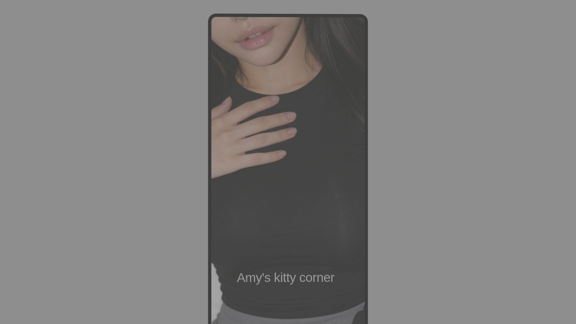 website screenshot of https://amyktty.com/