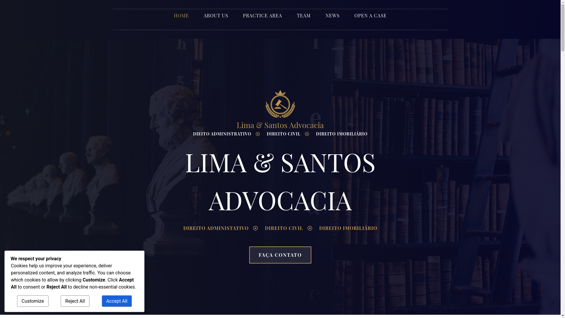 website screenshot of https://projetolacoentrecoracoes.com.br/