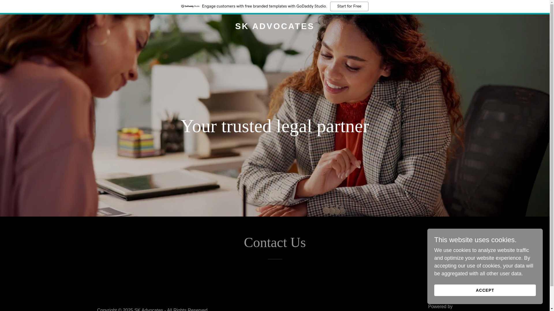 website screenshot of https://sknexgenlegal.in/