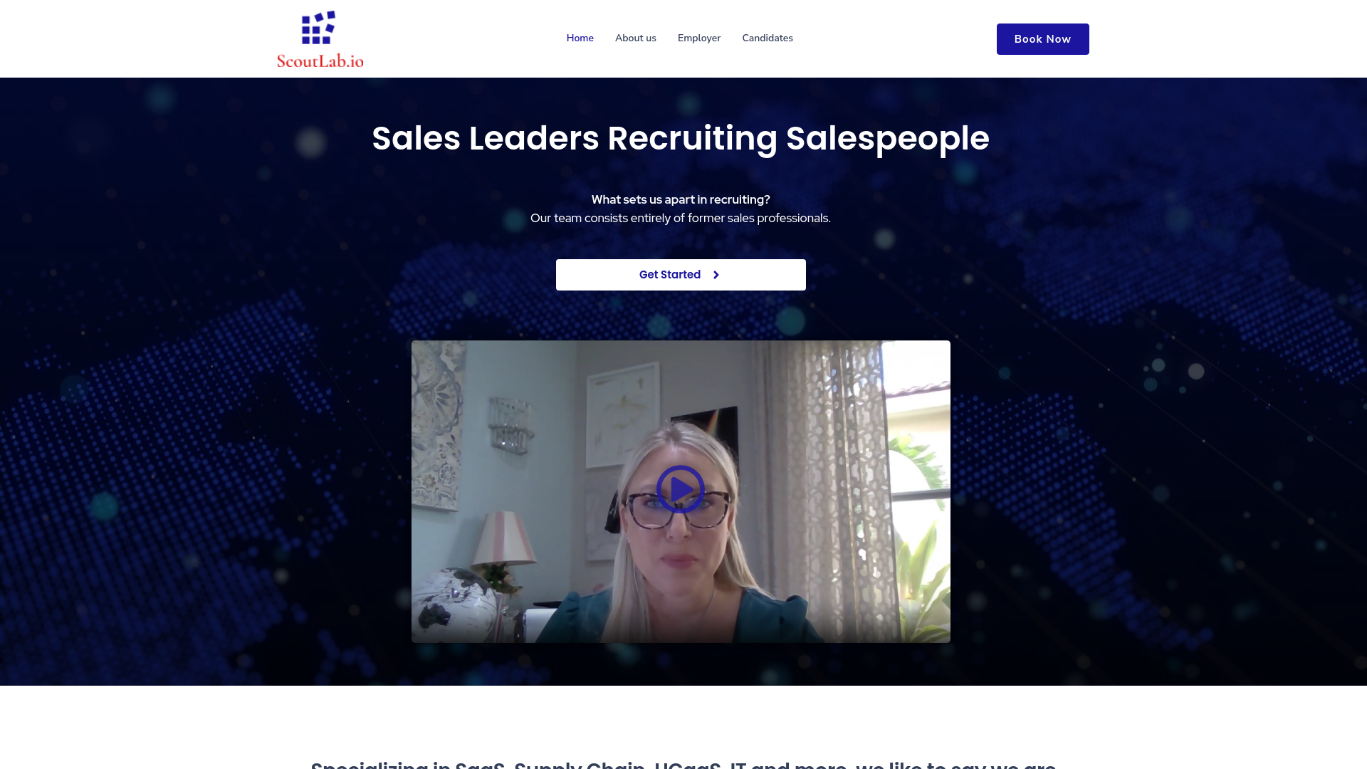website screenshot of https://hqscoutlab.info/