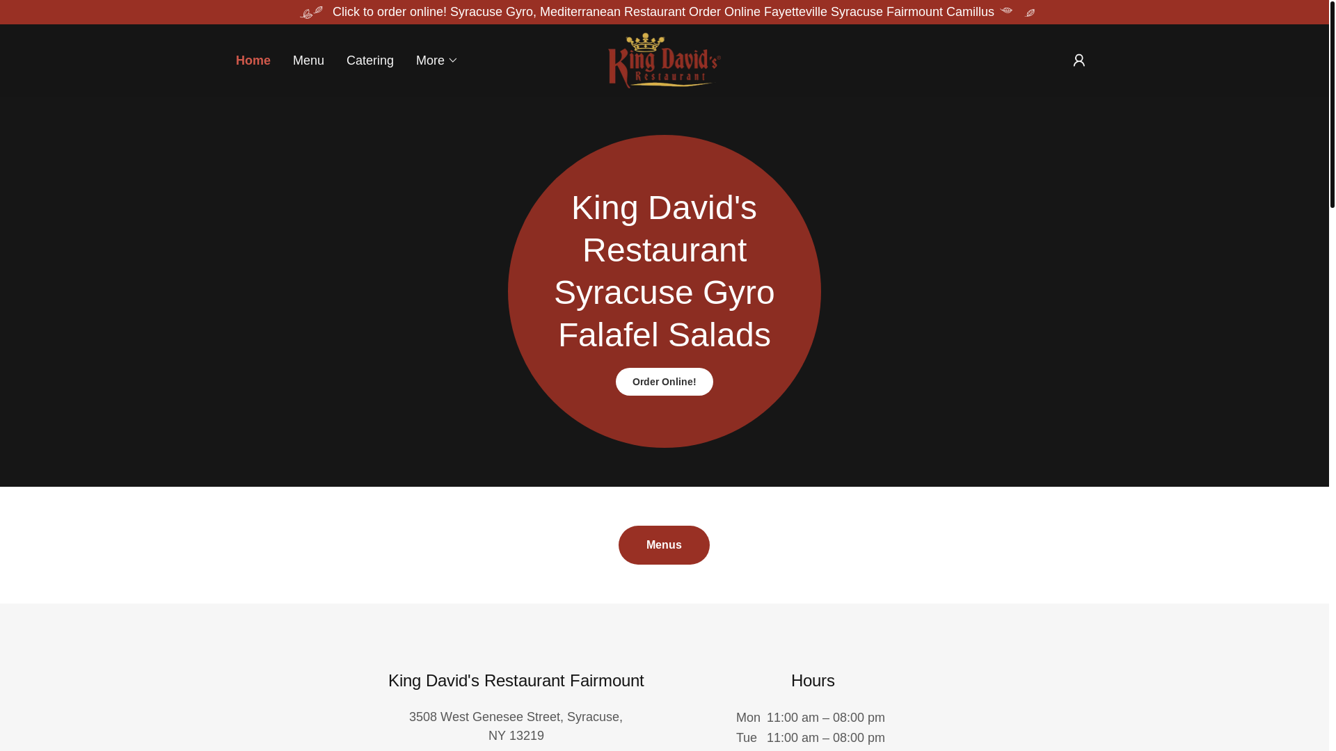 website screenshot of https://kingdavidfitness.store/
