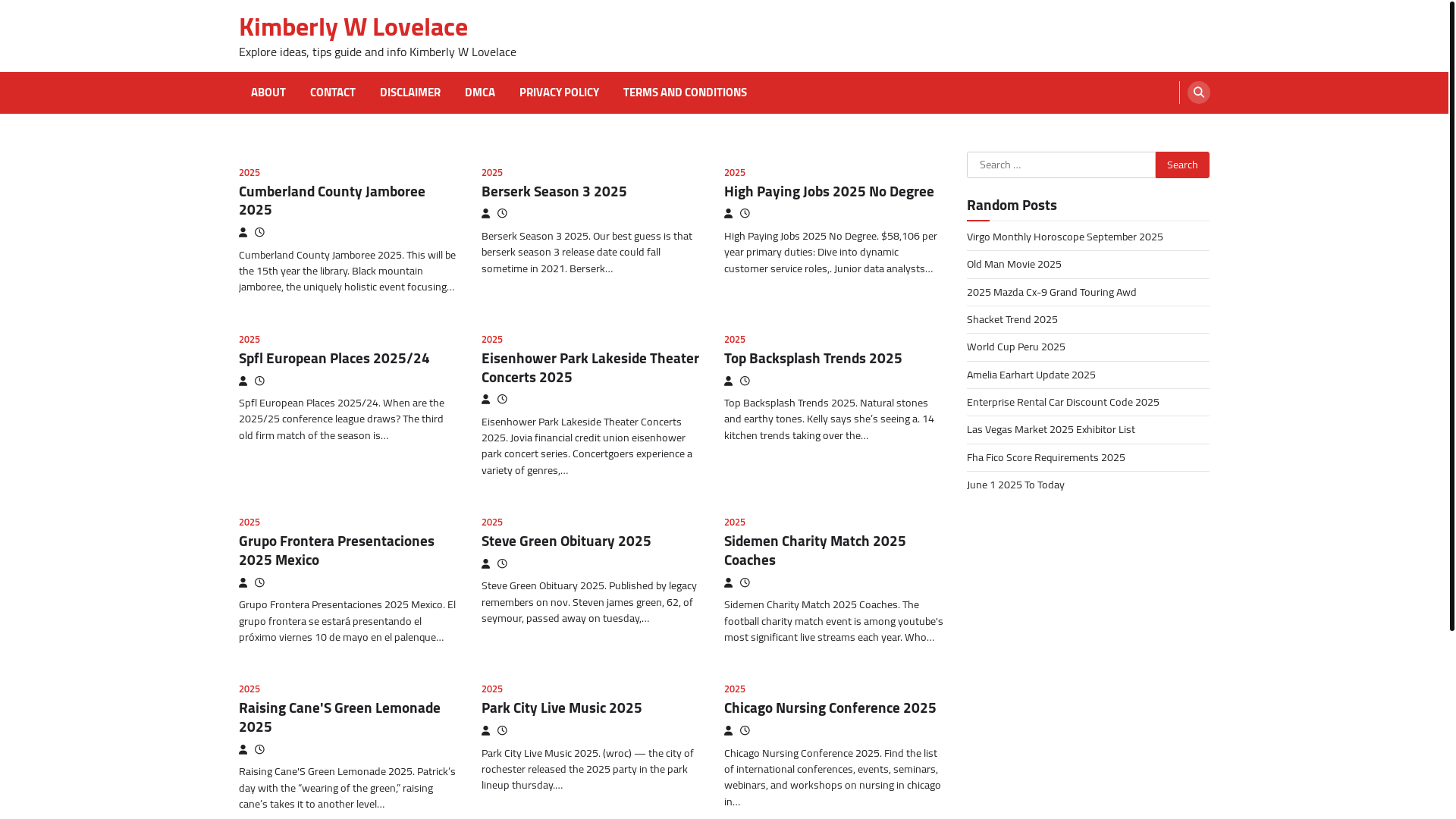 website screenshot of https://kimberlywlovelaced.pages.dev/