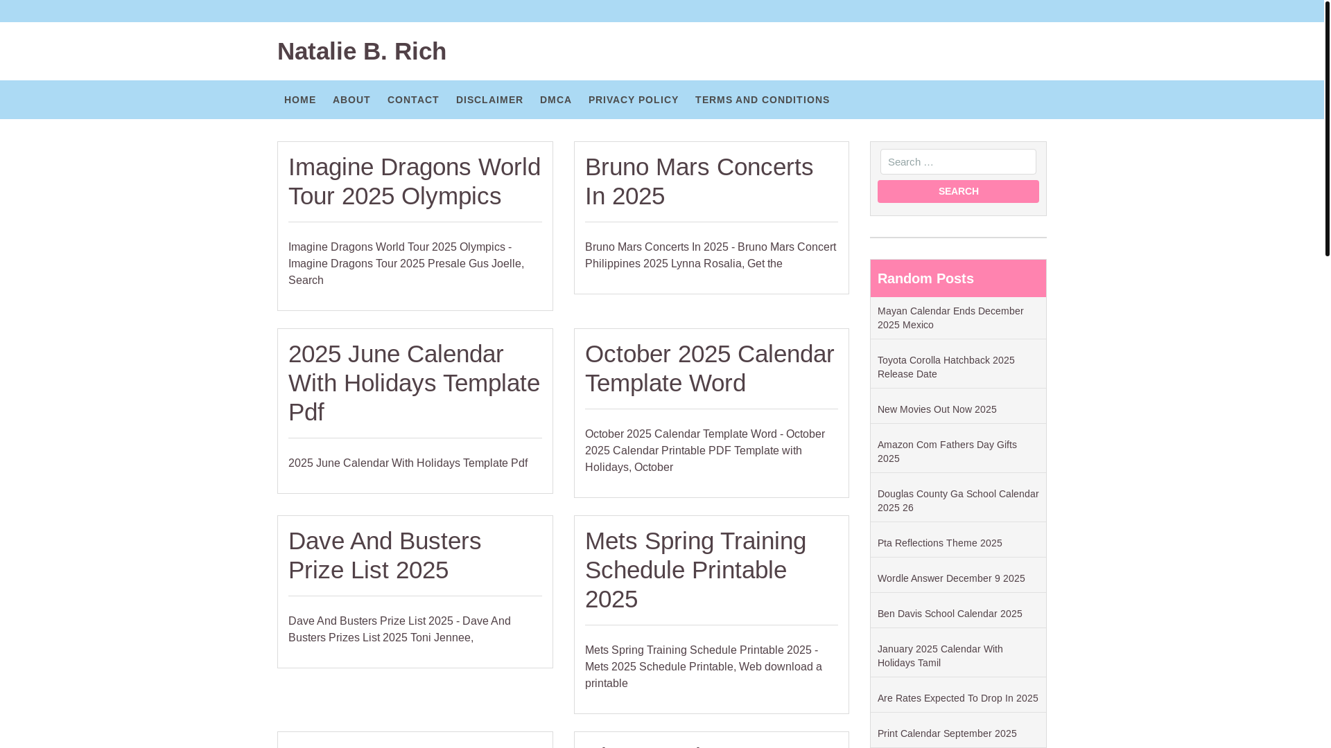 website screenshot of https://nataliebrich.pages.dev/