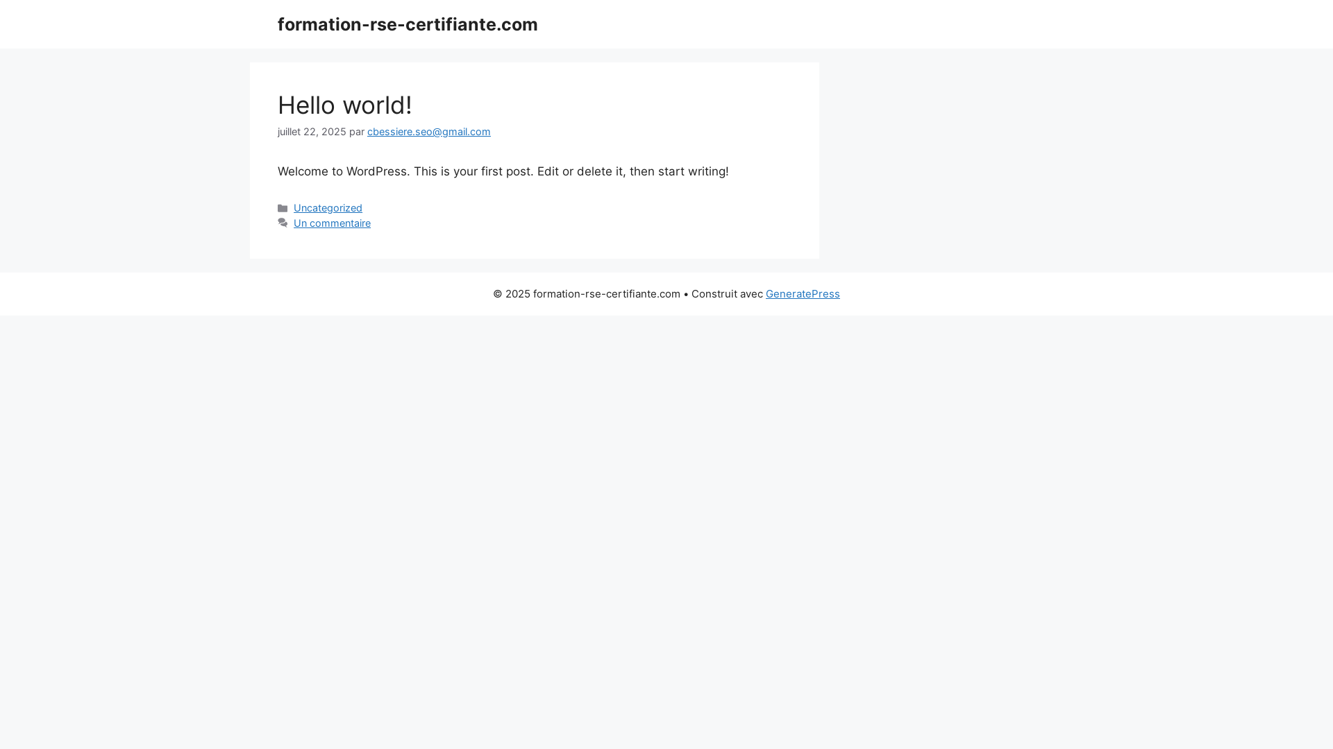 website screenshot of https://formation-rse-certifiante.com/