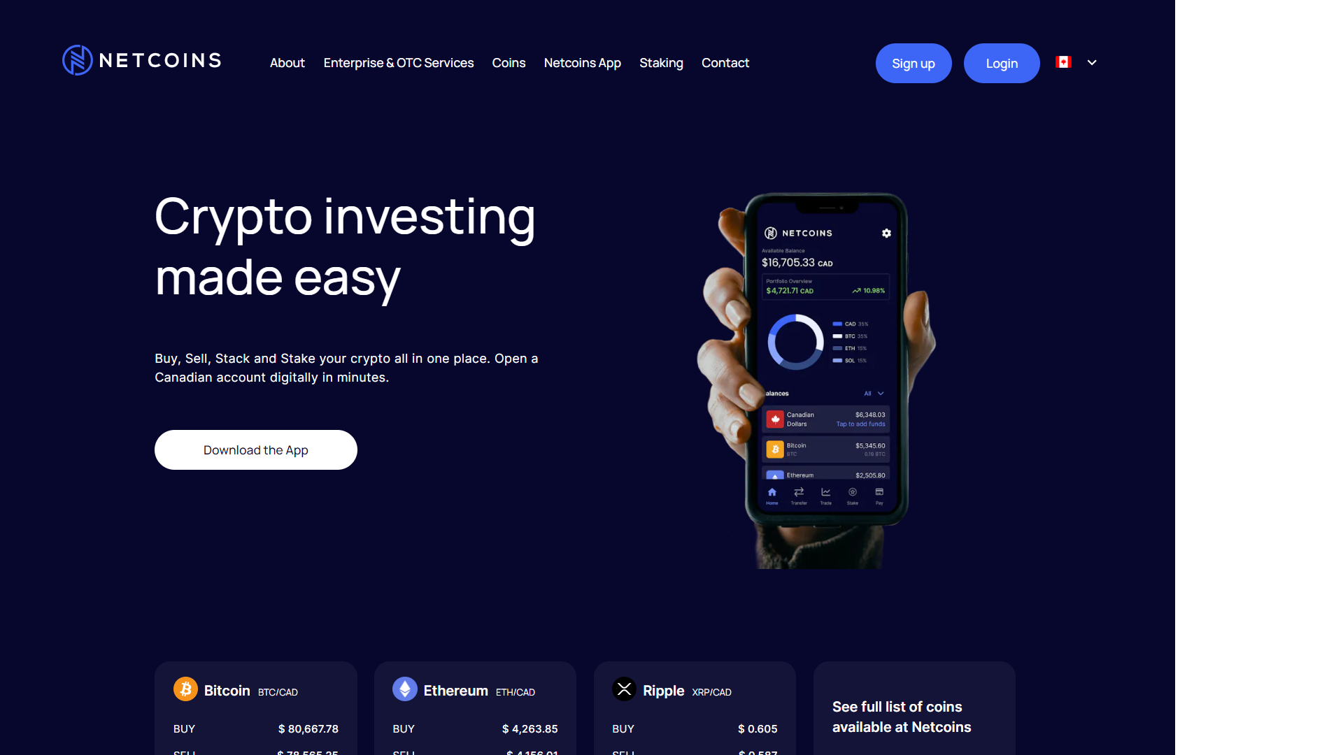 website screenshot of https://sso-ca-netcoins-com-auths.webflow.io
