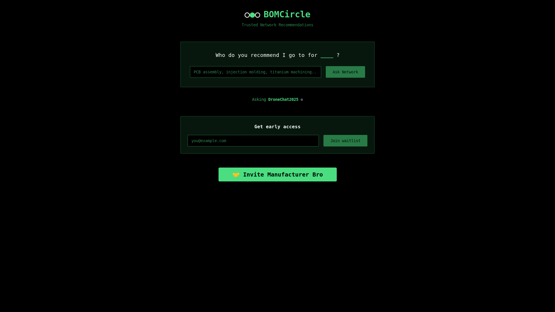 website screenshot of https://bomcircle.pages.dev/