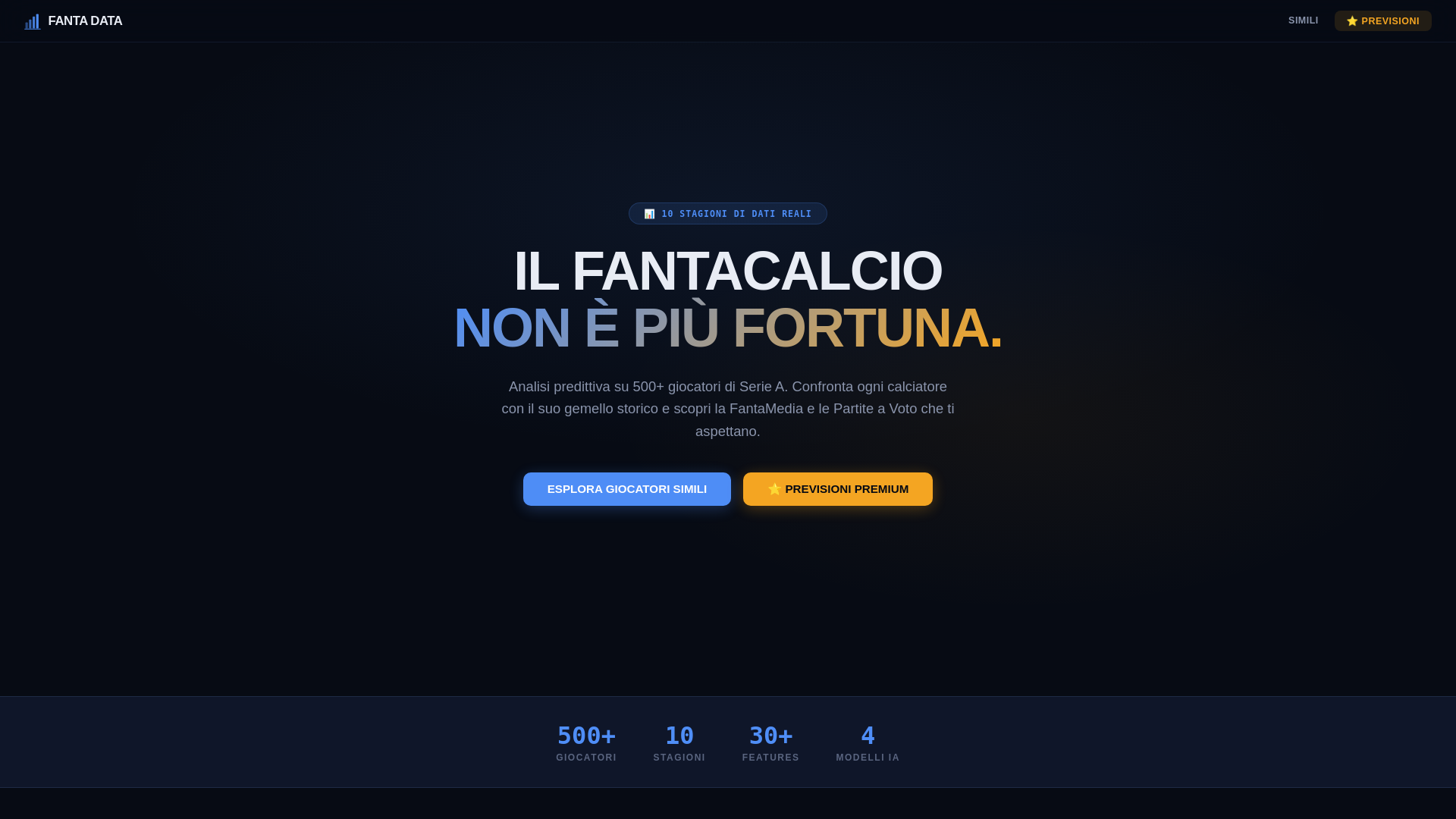 website screenshot of https://fantadata.pages.dev/