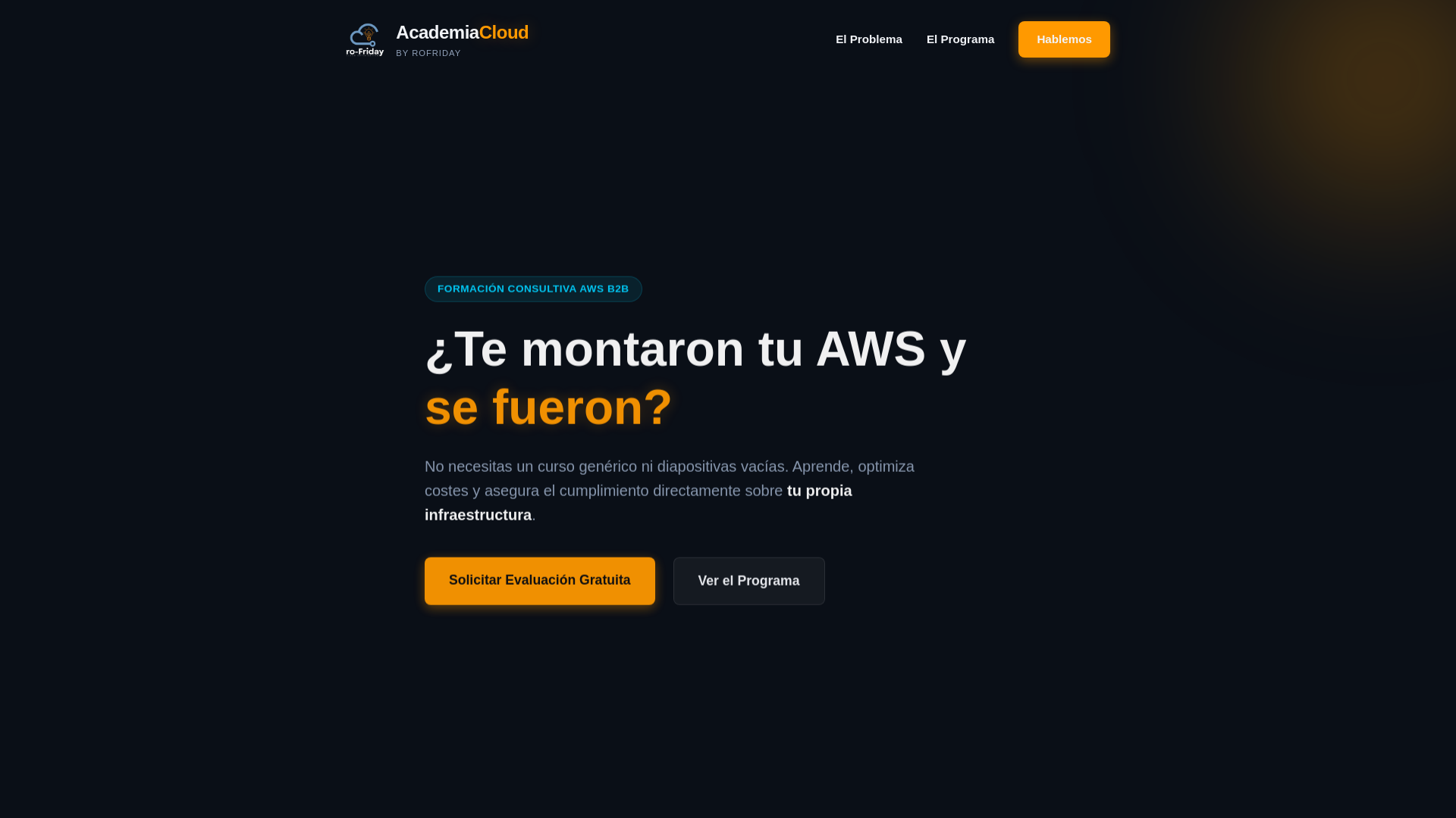 website screenshot of https://academiacloud-pre.pages.dev/