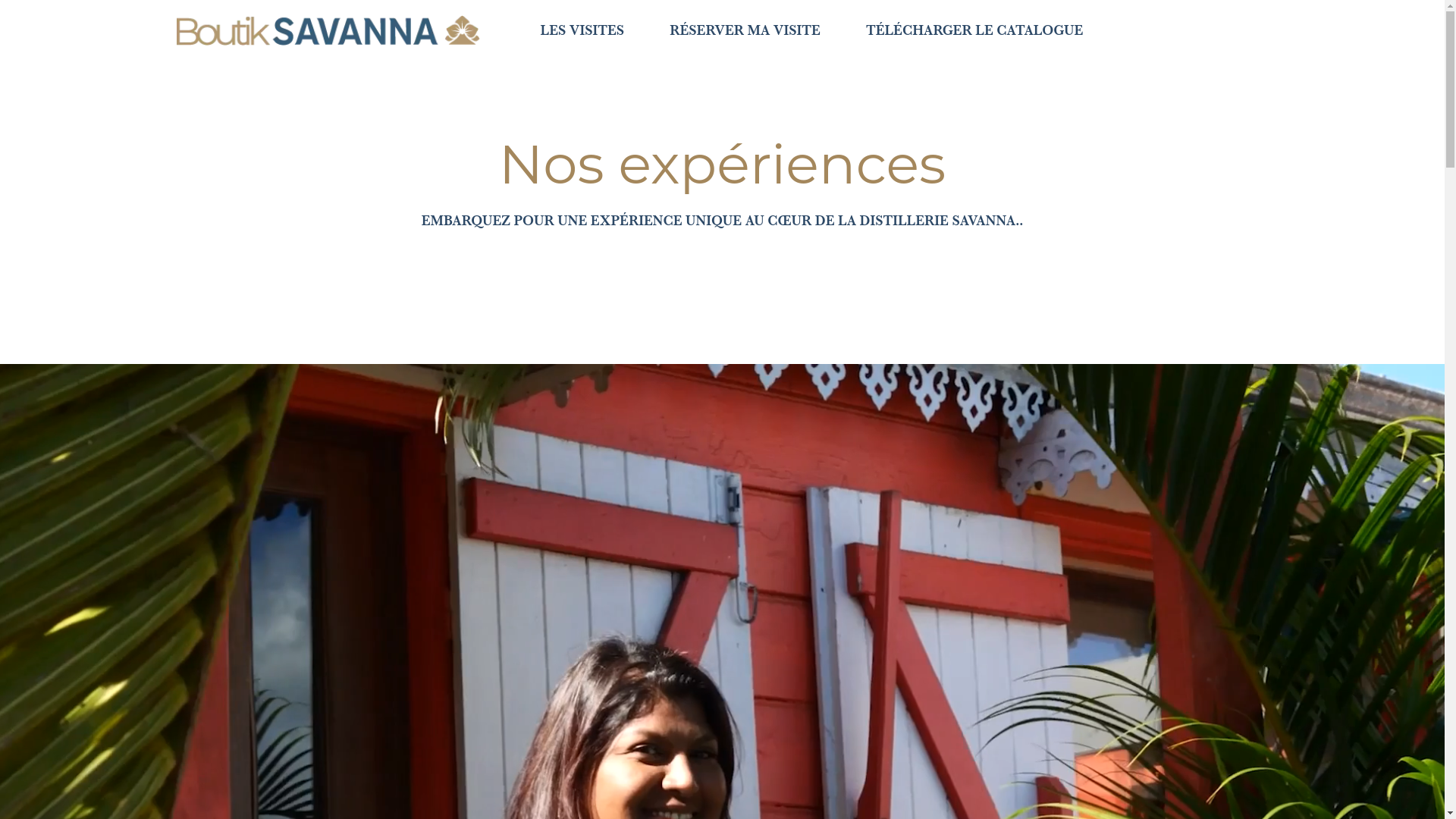 website screenshot of https://boutik-savanna.re/