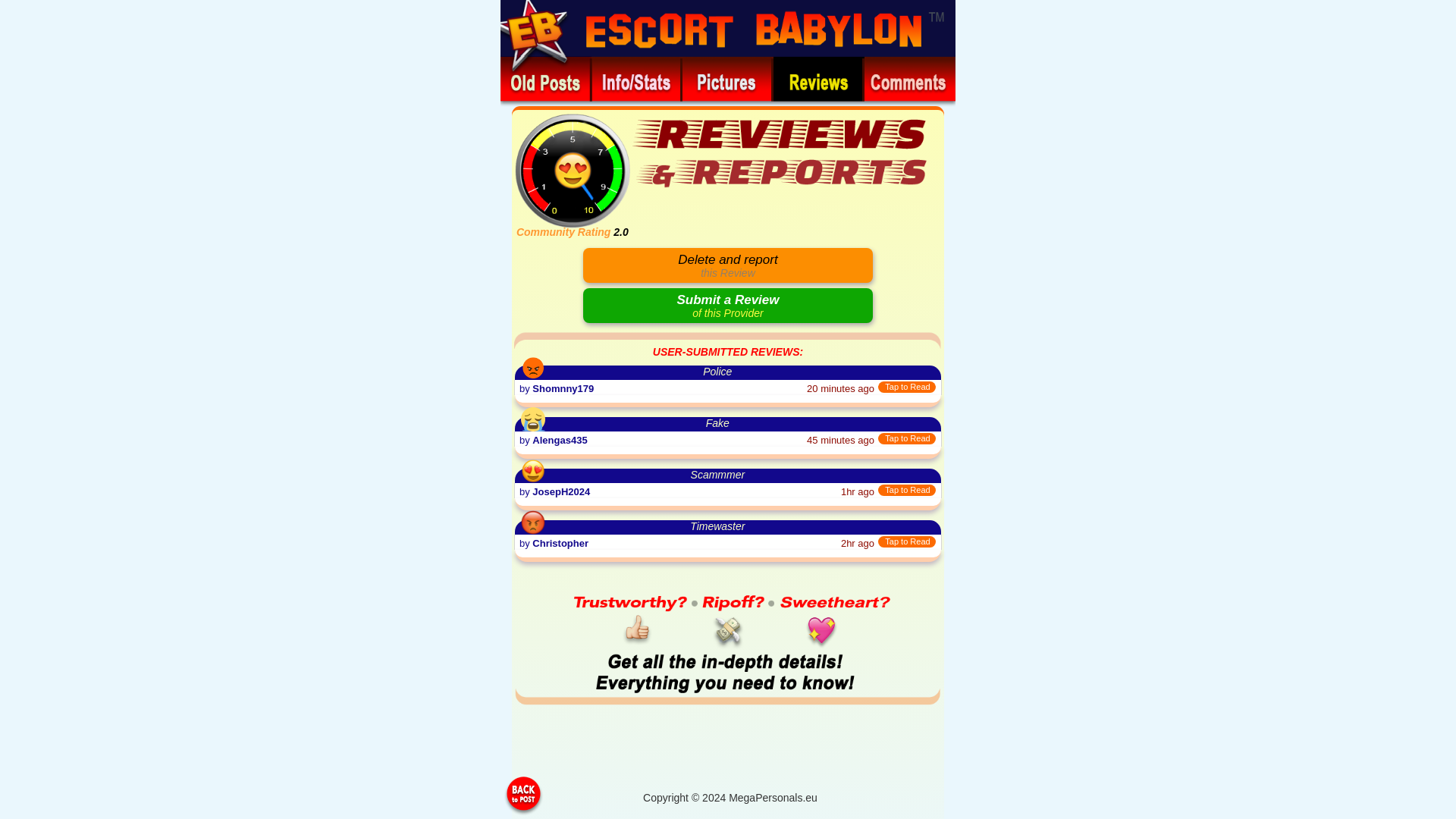 website screenshot of https://escortebebylone.me/