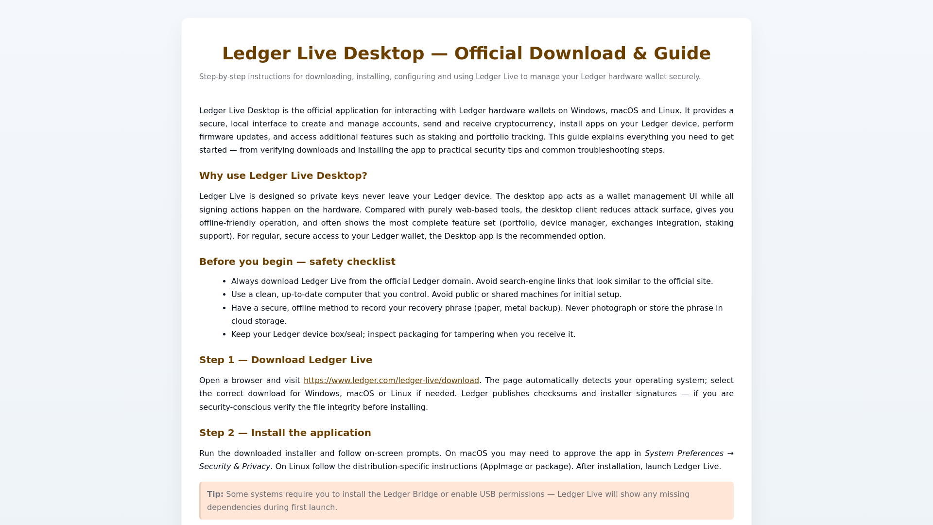 website screenshot of https://ledgerlive-desktop-web.pages.dev