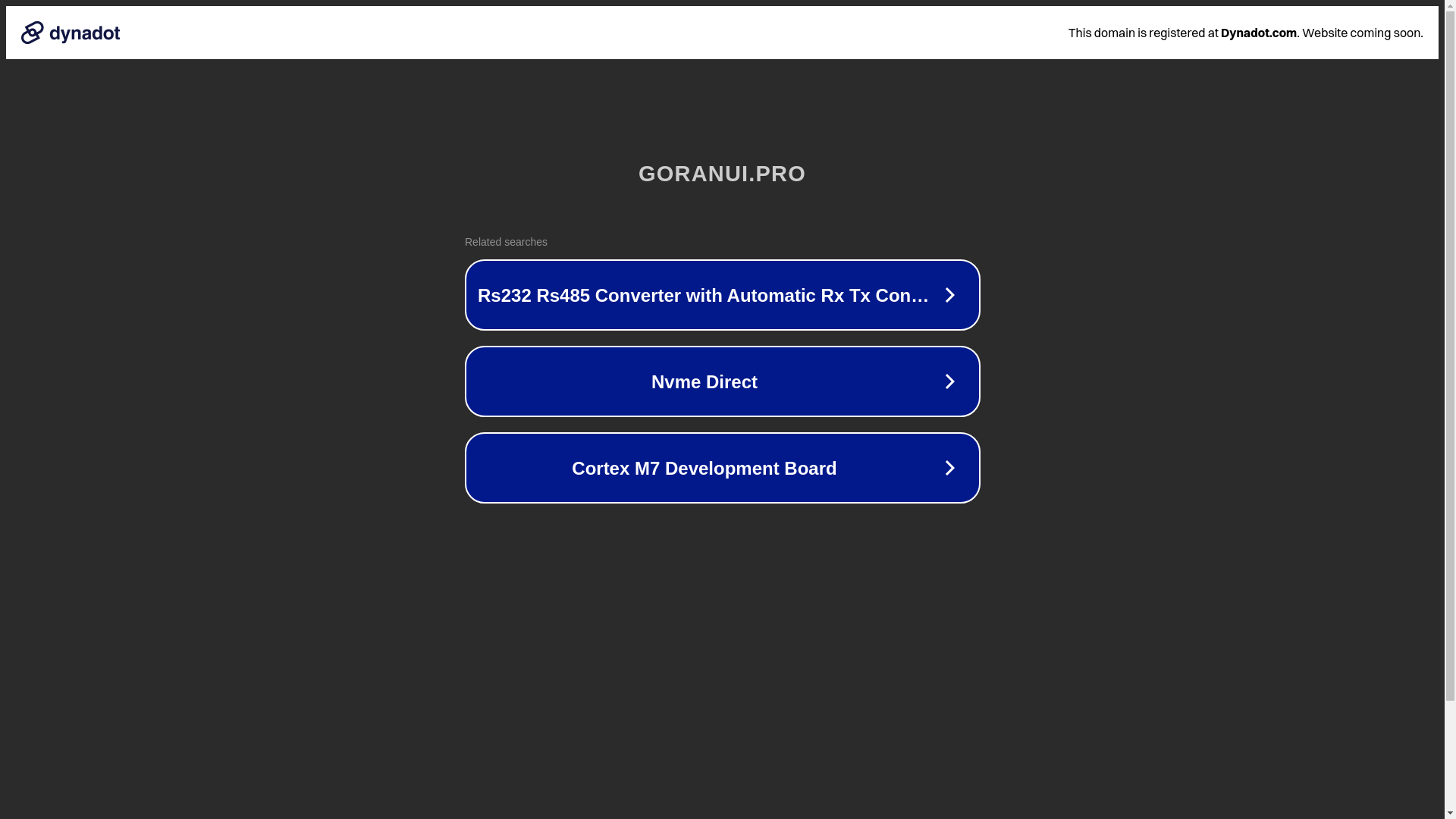 website screenshot of https://goranui.pro/