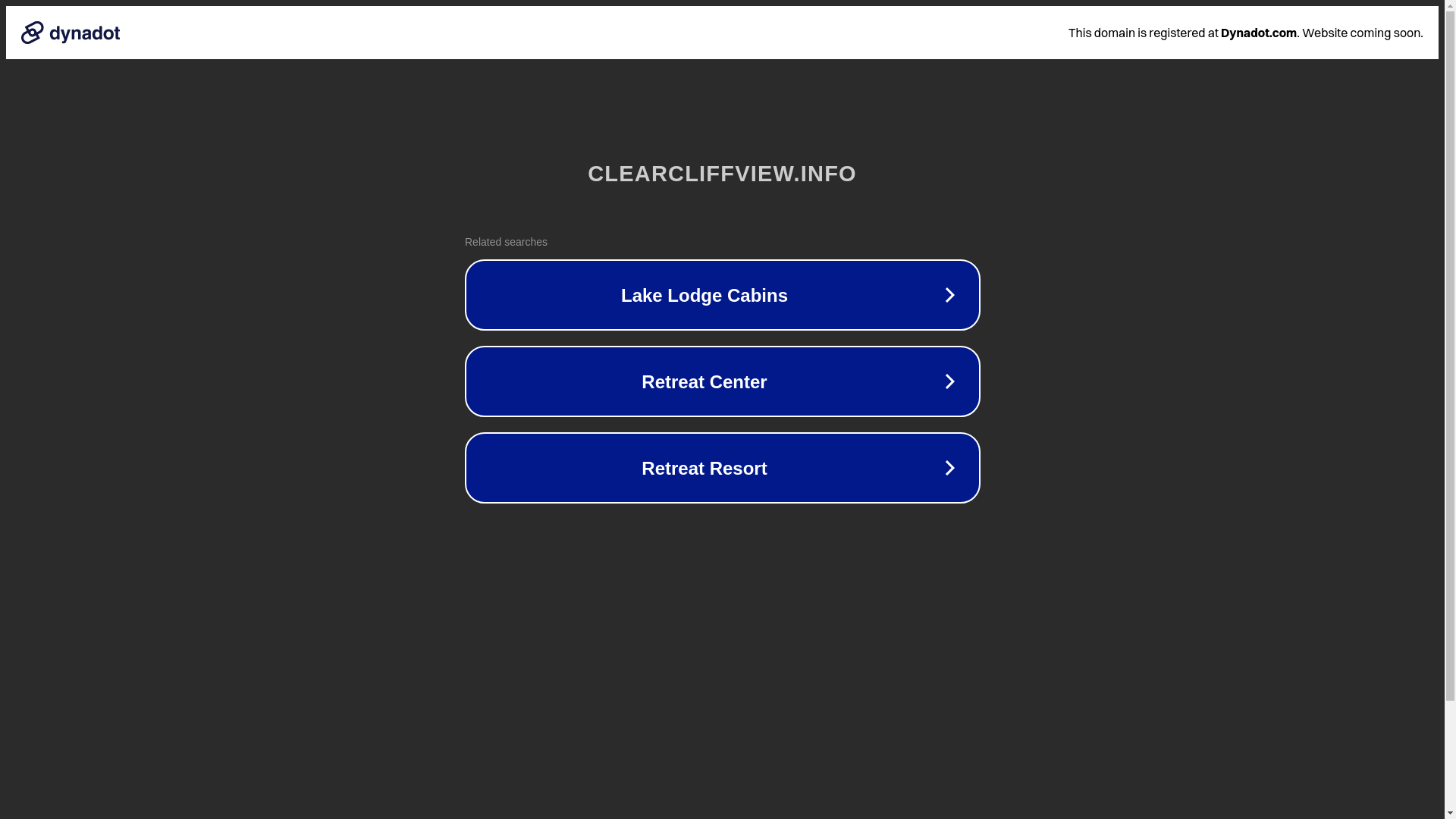 website screenshot of https://clearcliffview.info/