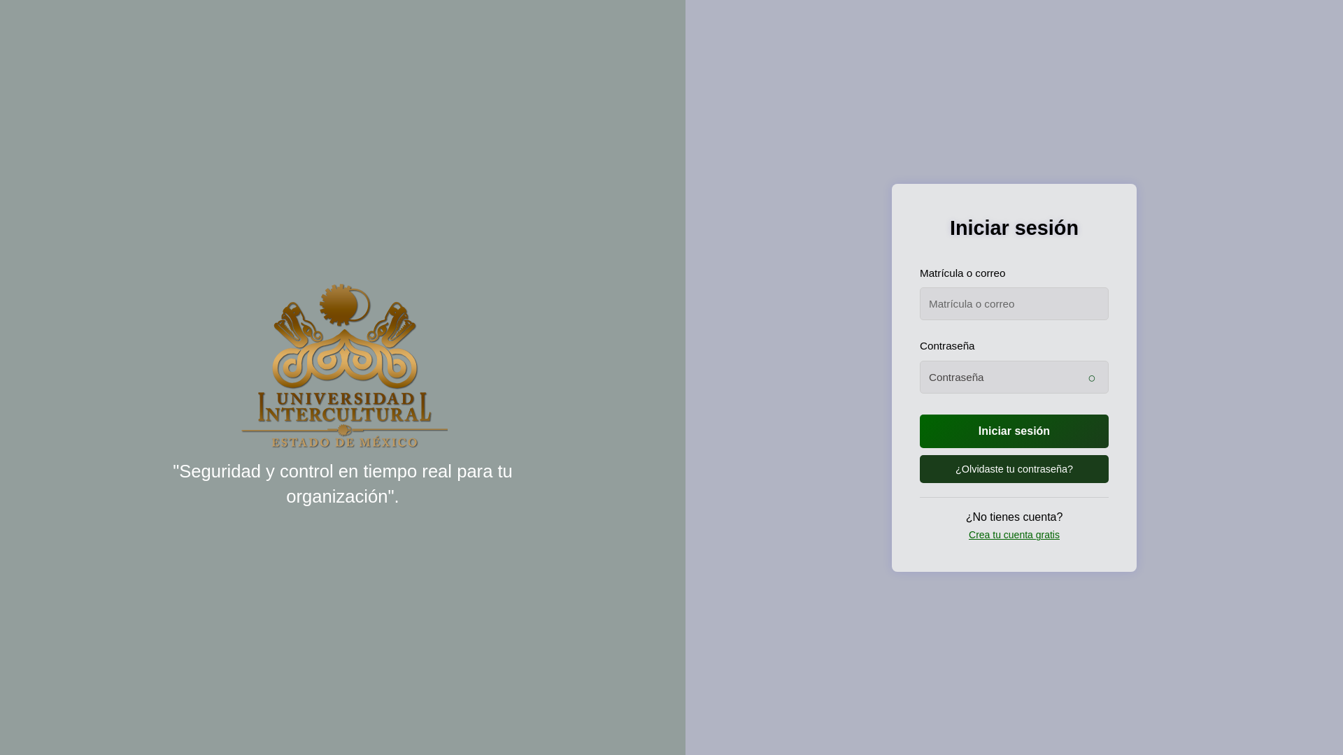 website screenshot of https://portal-uiem.cloud/