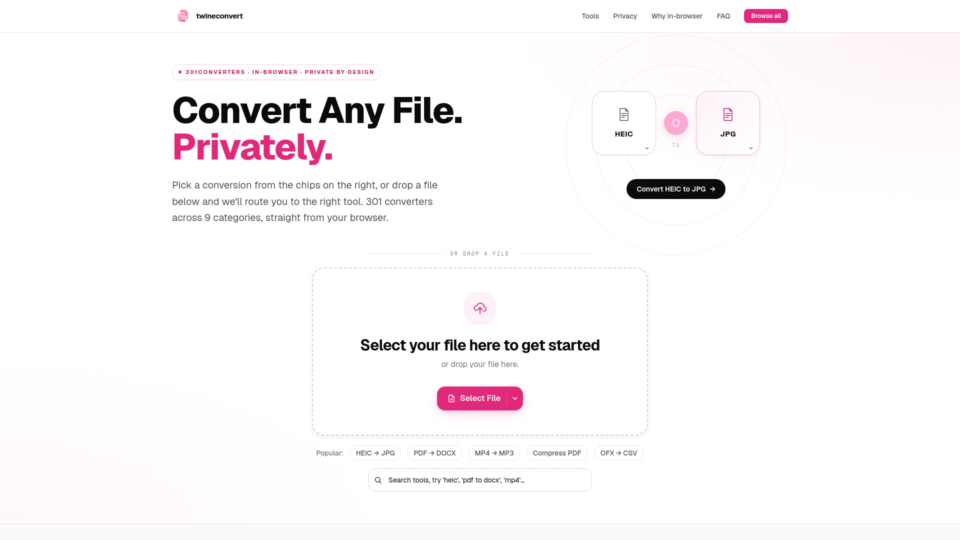 website screenshot of https://twineconvert.com/
