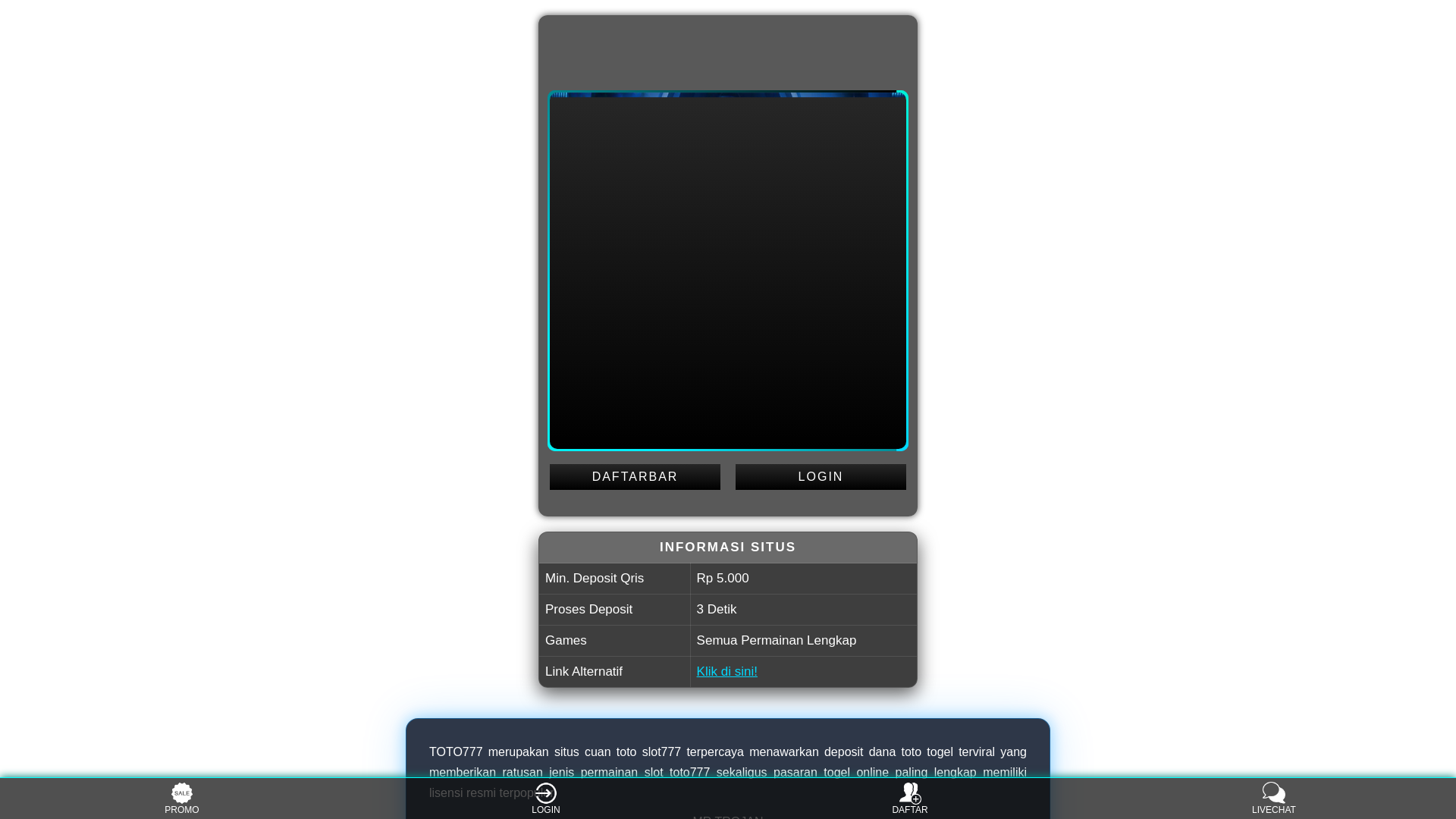 website screenshot of https://ubahhaluandululah.pages.dev/