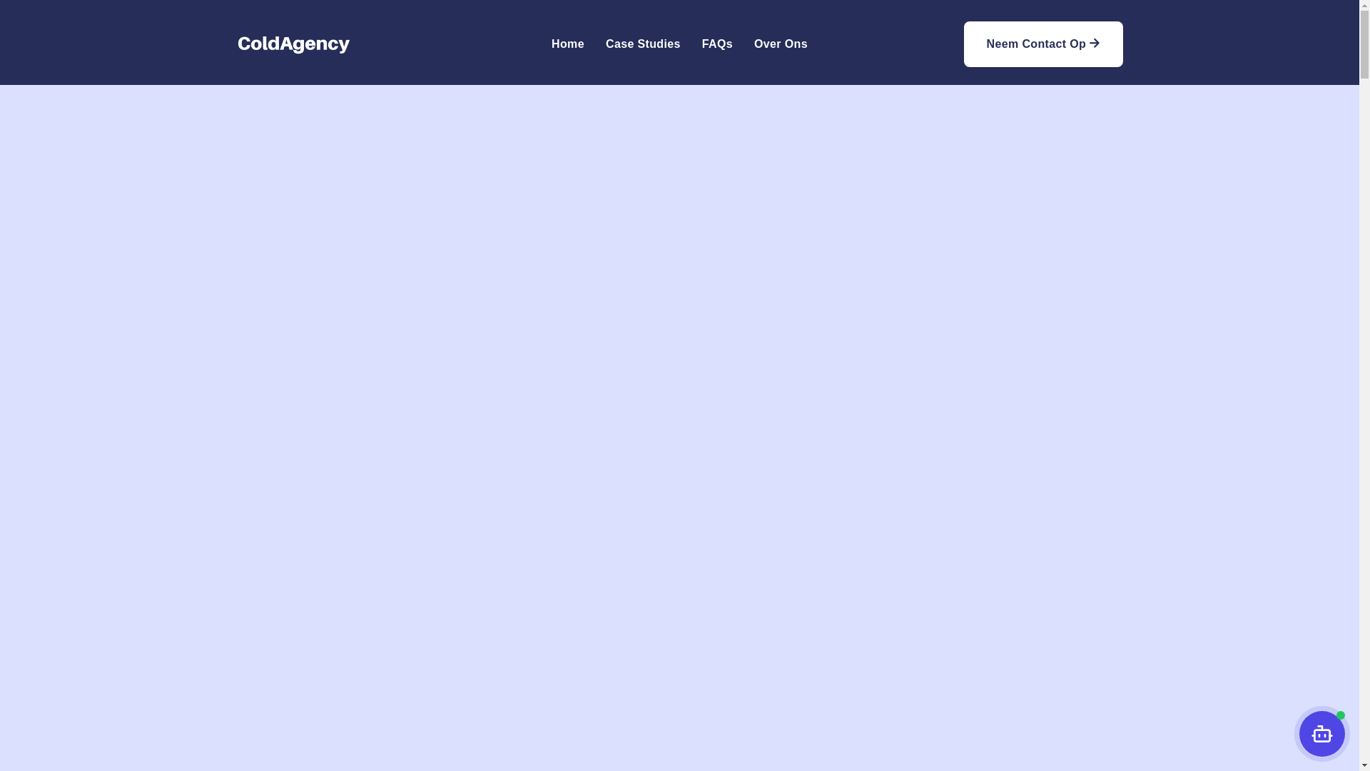 website screenshot of https://thecoldagencyportal.com/