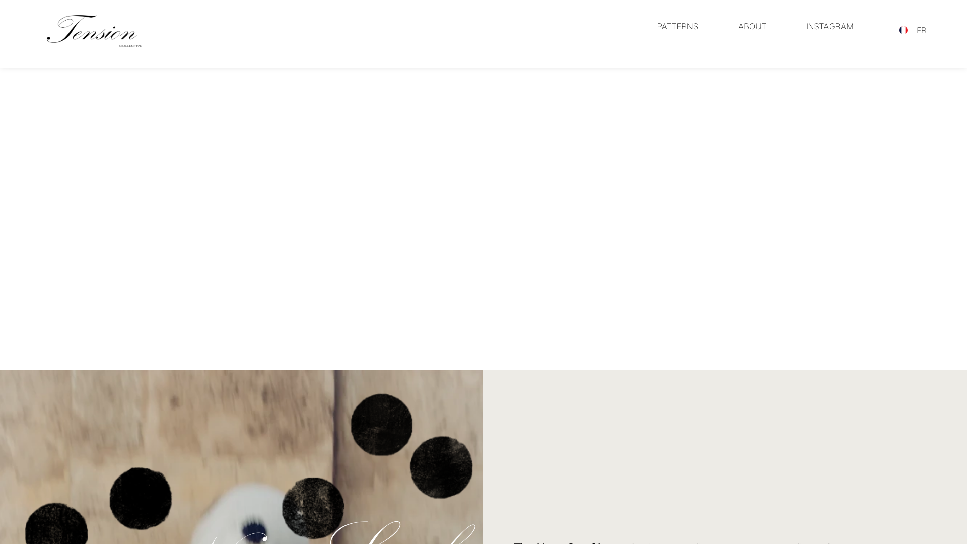 website screenshot of https://tensioncollective.com