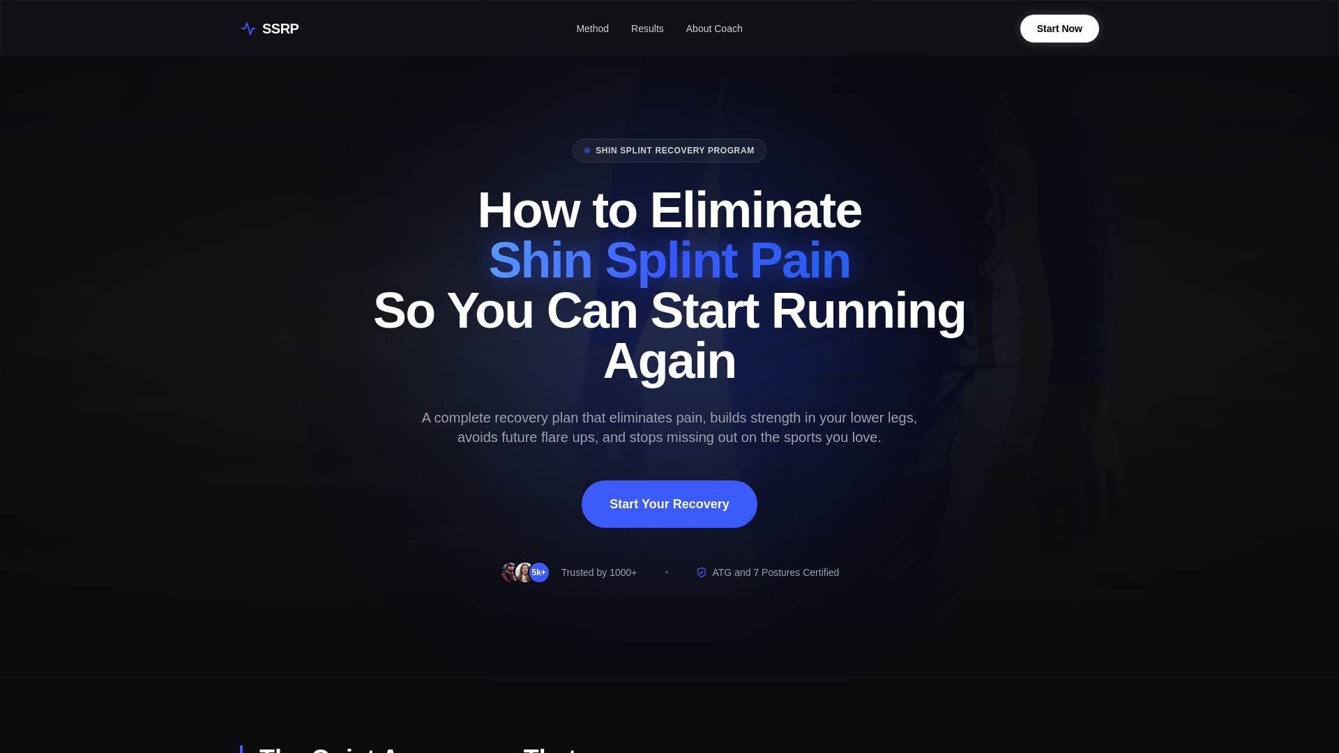 website screenshot of https://shinsplints.pages.dev/