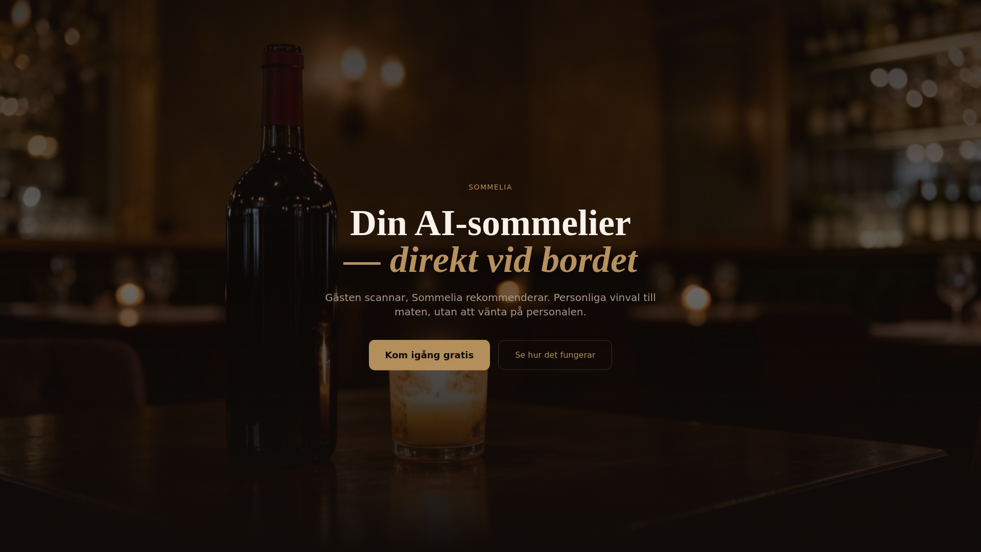 website screenshot of https://sommelia.se/