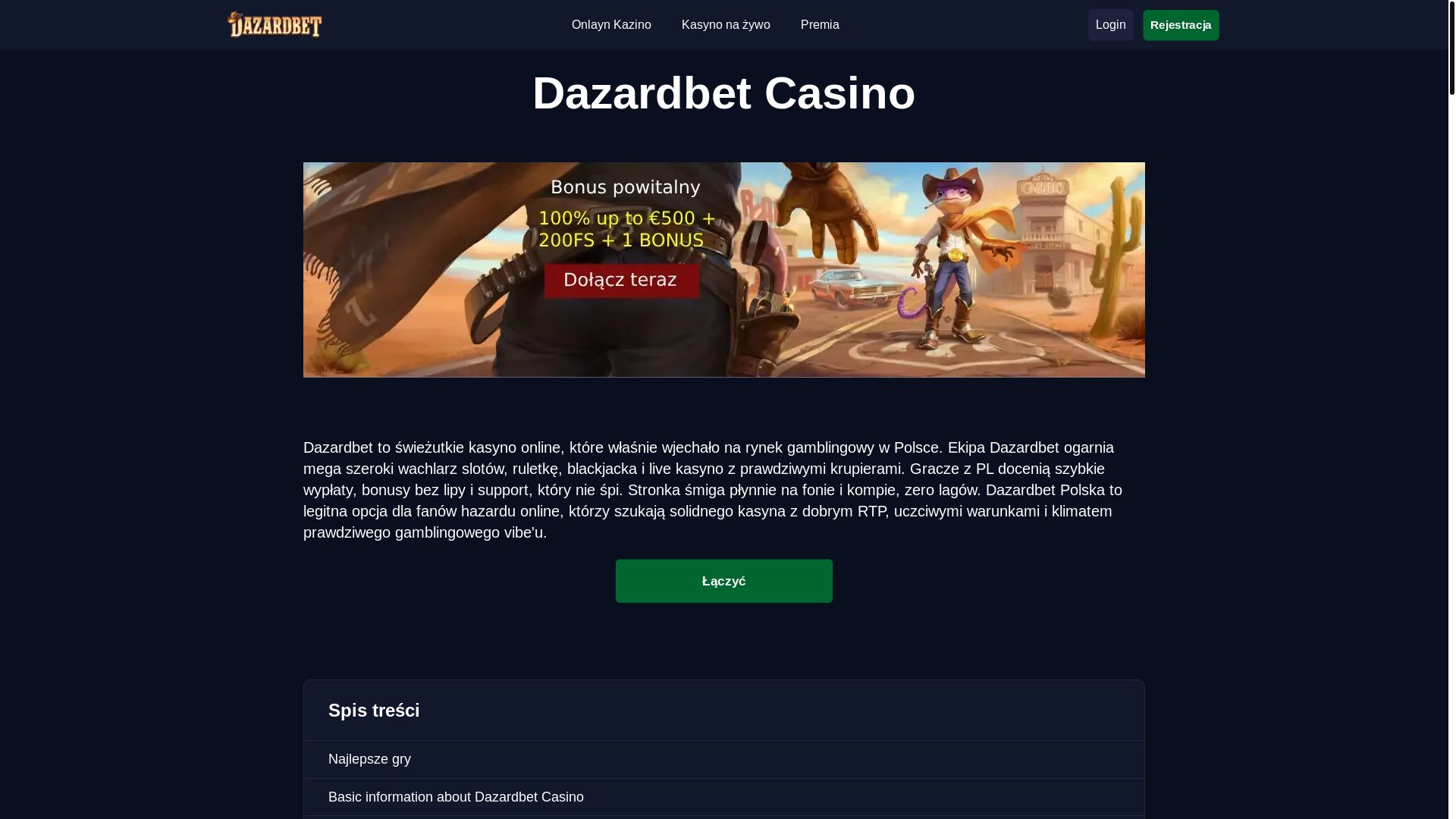 website screenshot of https://dazardbetcasino-pl-4616.pages.dev/