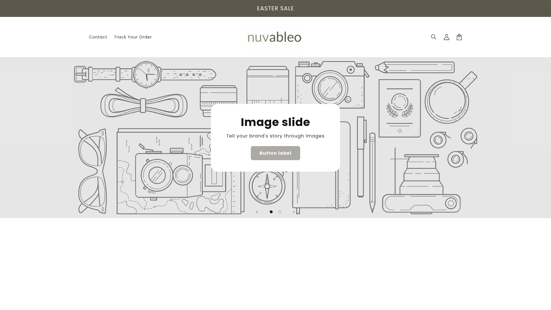website screenshot of https://nuvableo.com/