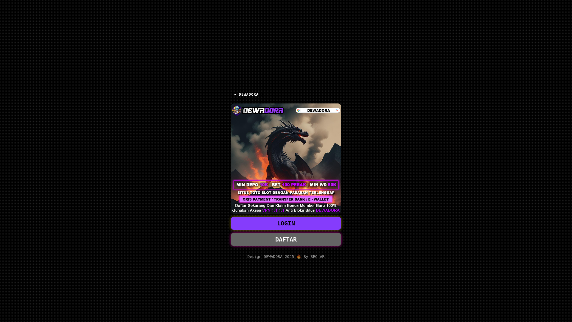 website screenshot of https://ampdewadora-ar321.pages.dev/
