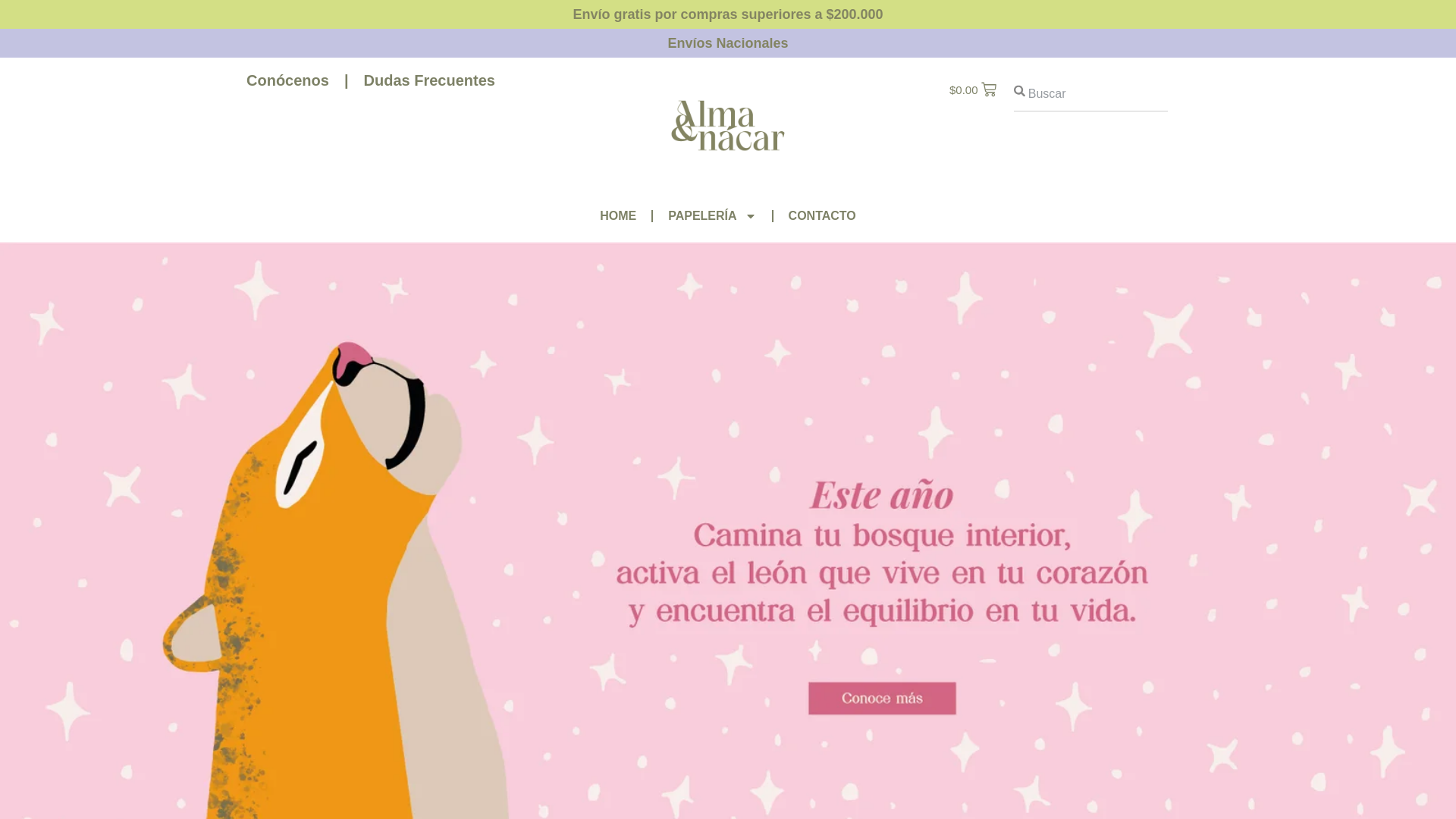 website screenshot of https://almaynacar.com/