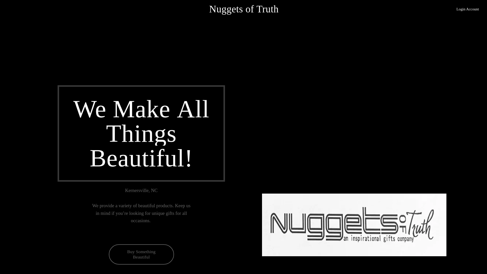 website screenshot of https://nuggets-of-truth.com/