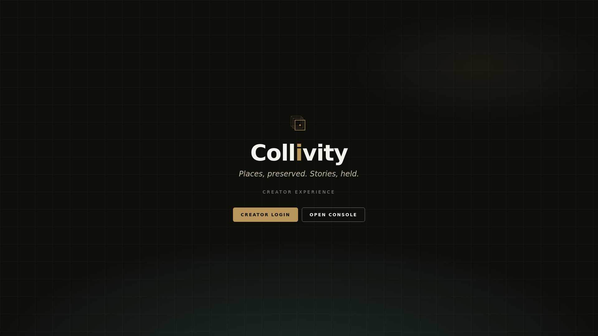 website screenshot of https://collivity.com/