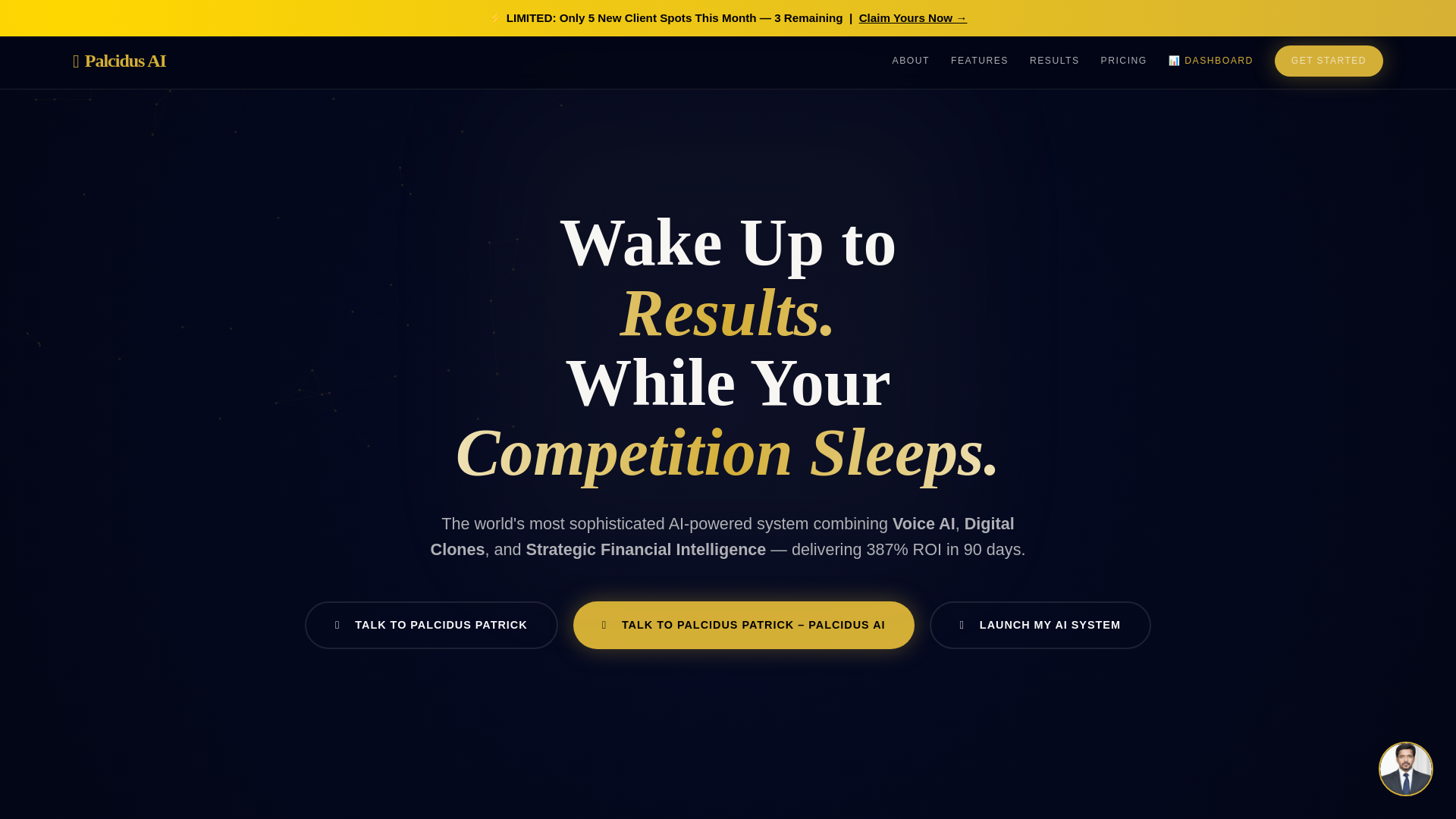 website screenshot of https://palciduspatrick-palcidusai.pages.dev/