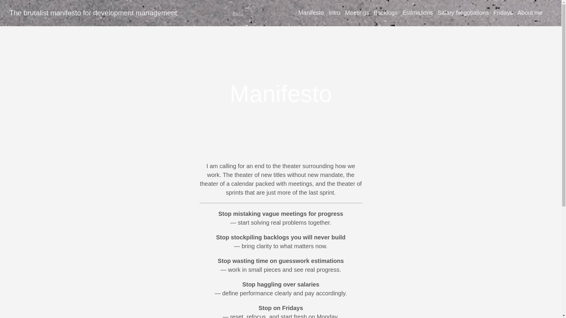 website screenshot of https://brutalistdevelopment.org/