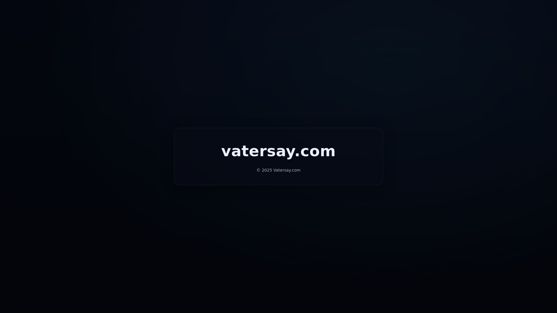 website screenshot of https://vatersay.pages.dev/