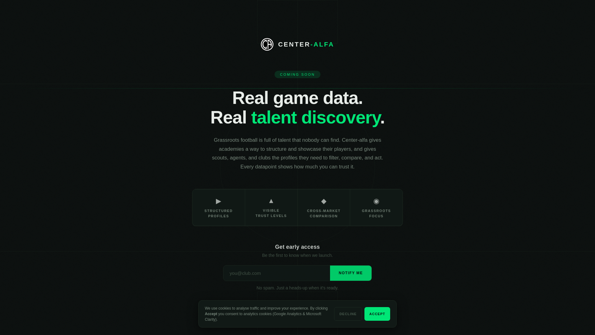 website screenshot of https://center-alfa.pro