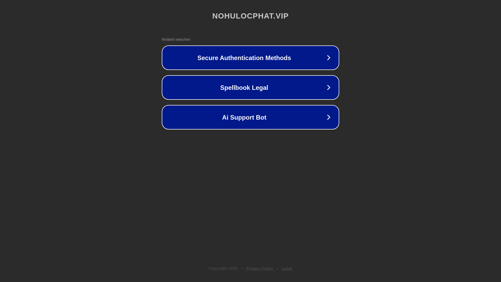 website screenshot of https://nohulocphat.vip/