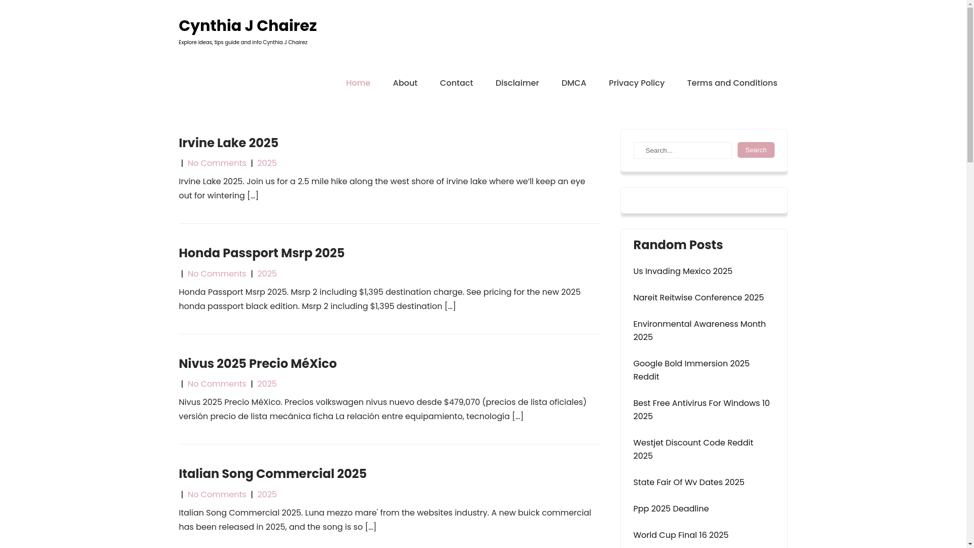 website screenshot of https://cynthiajchairezm.pages.dev/