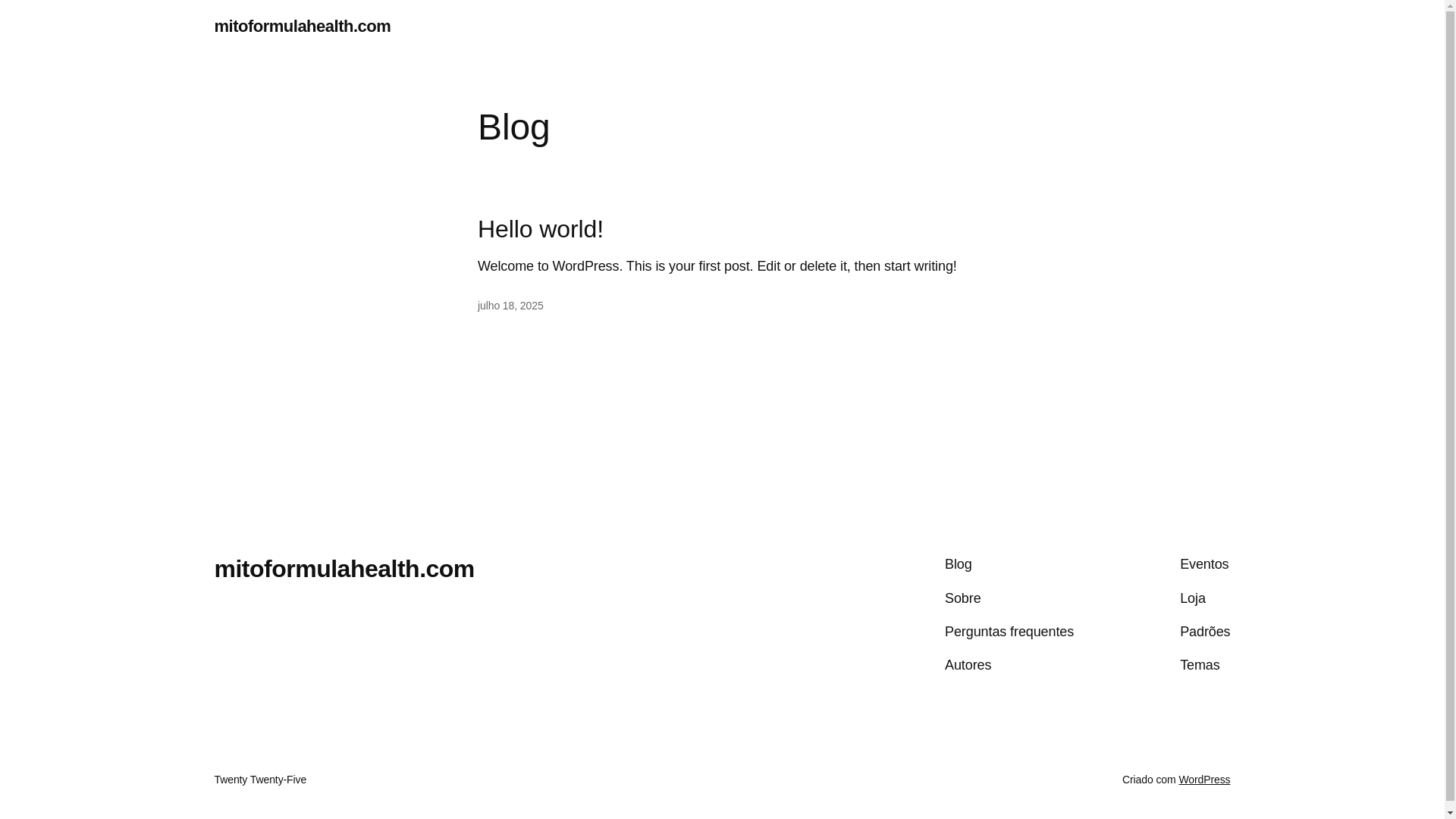 website screenshot of https://mitoformulahealth.com/