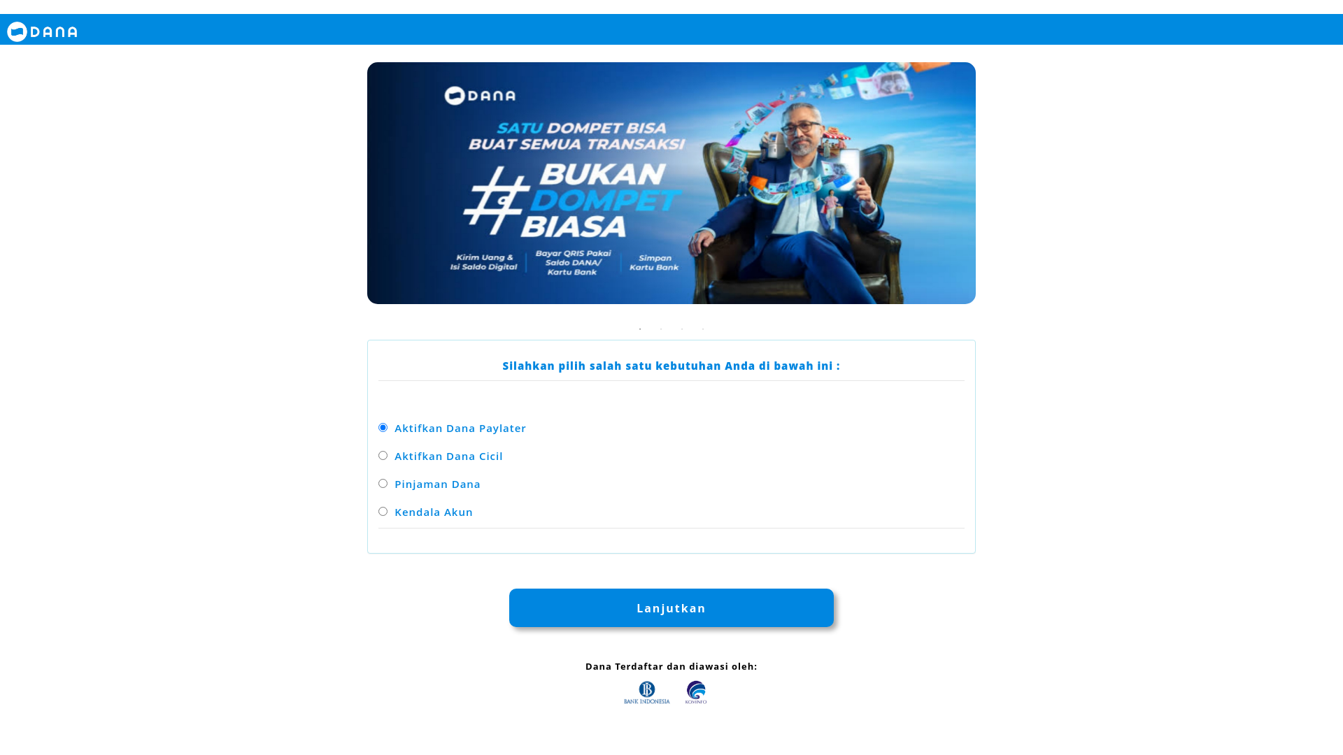 website screenshot of https://aktifkaan-paylatterr.dwfg.my.id