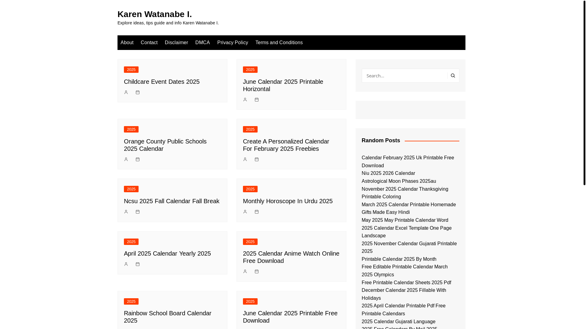 website screenshot of https://karenwatanabei.pages.dev/