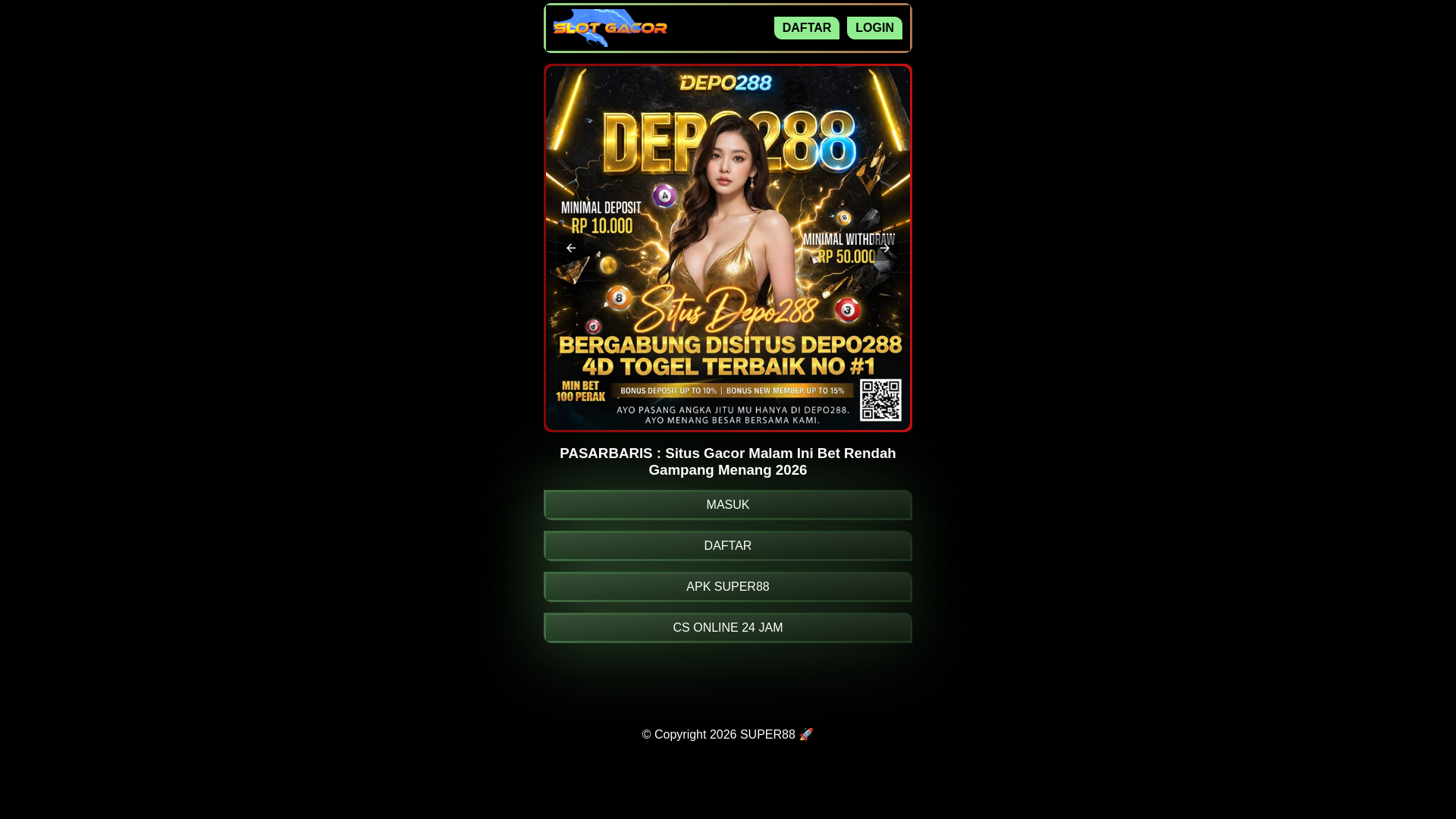 website screenshot of https://shop-pasarbaris.pages.dev/