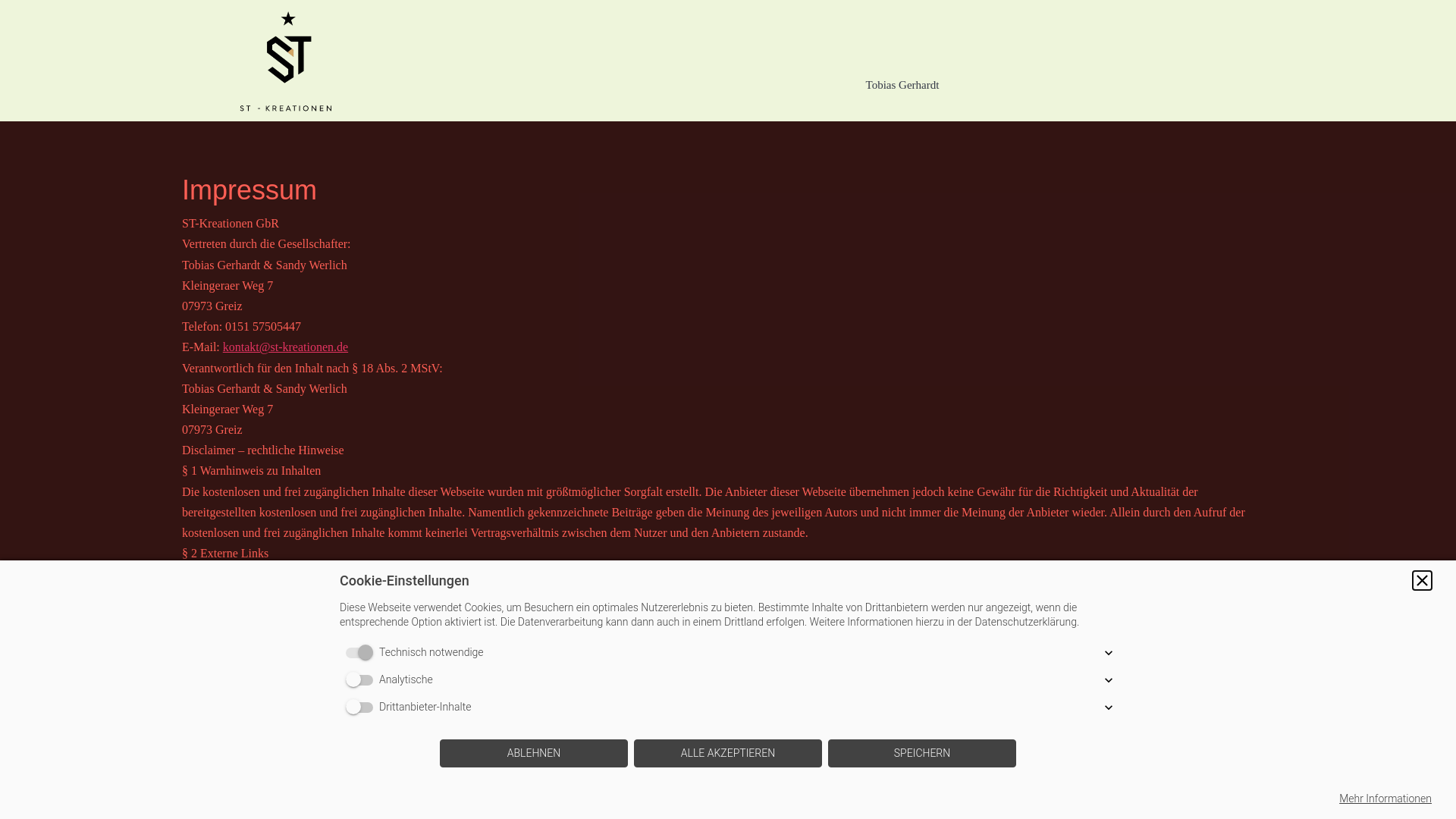 website screenshot of https://ugcbysandy.de/