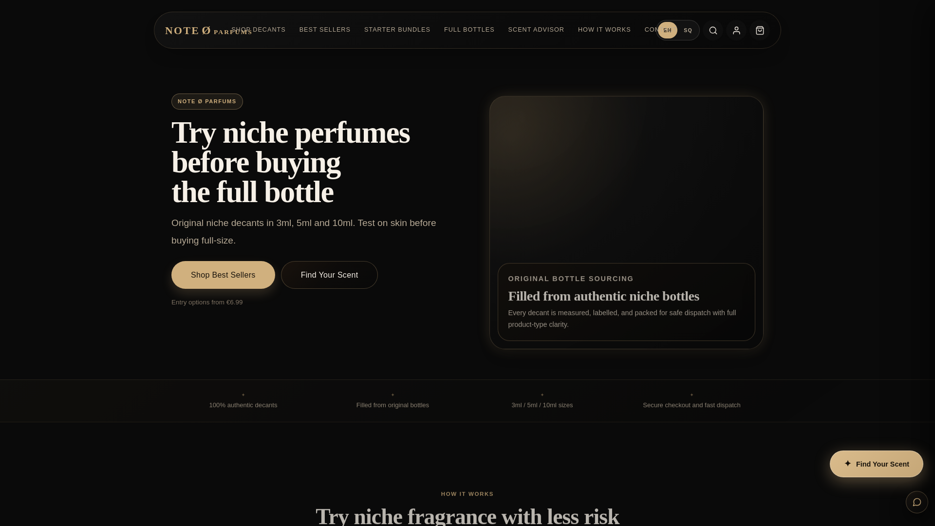 website screenshot of https://noteoparfum.pages.dev/