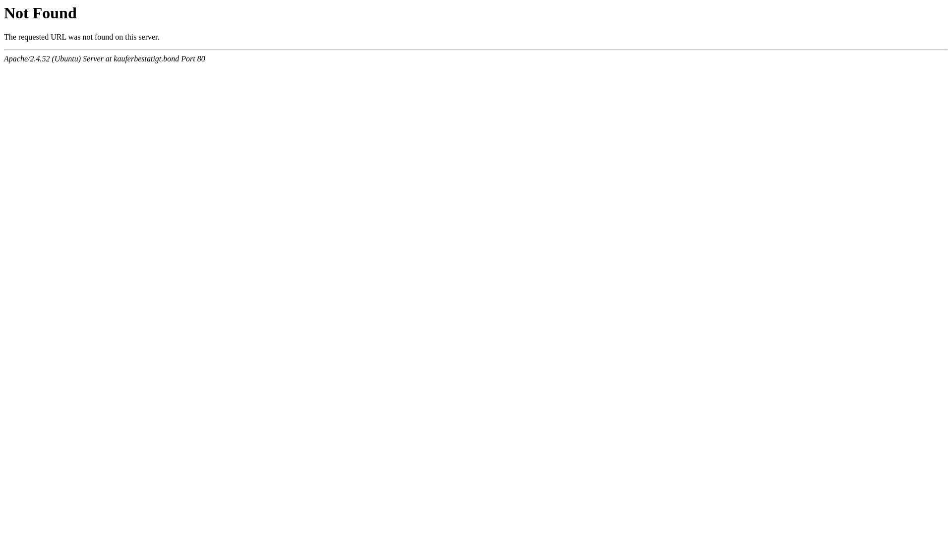 website screenshot of https://kauferbestatigt.bond/