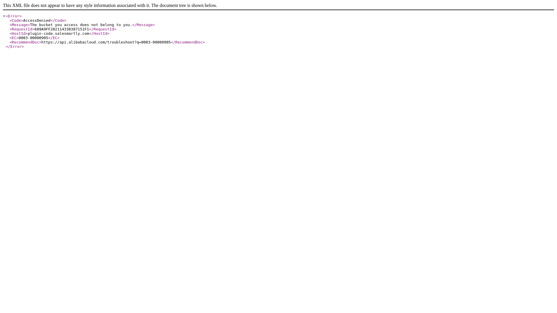 website screenshot of https://plugin-code.salesmartly.com/