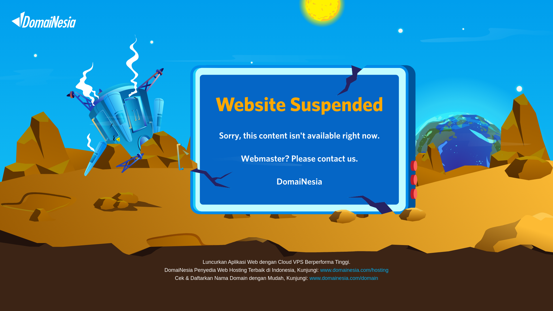 website screenshot of https://haitsama.my.id