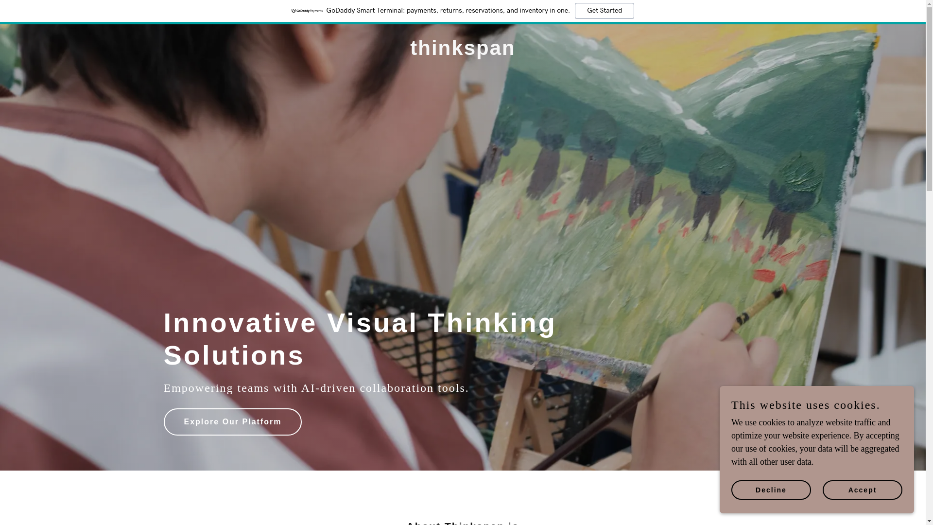 website screenshot of https://thinkspan.io/