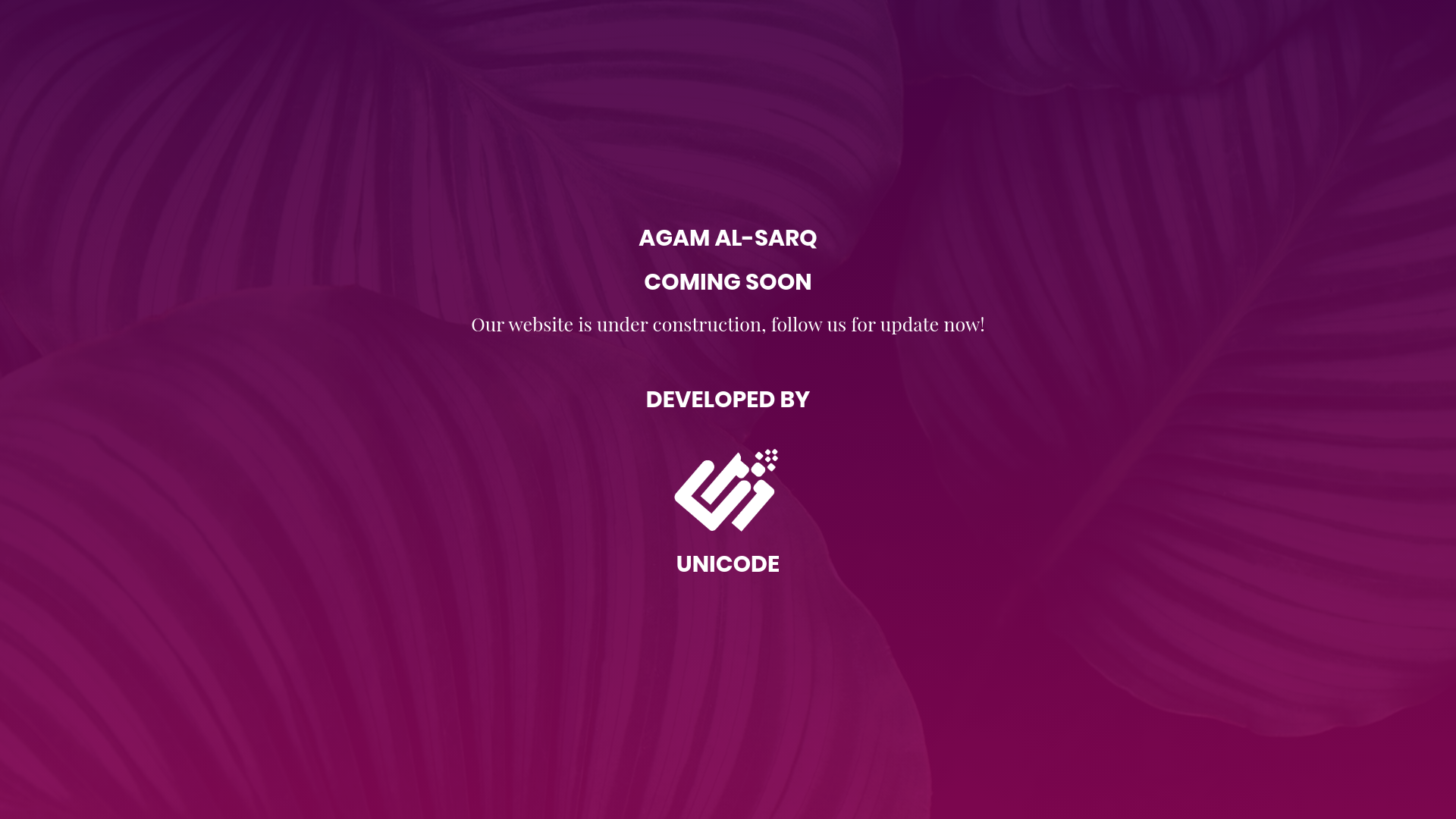 website screenshot of https://agam-alsharq.com/