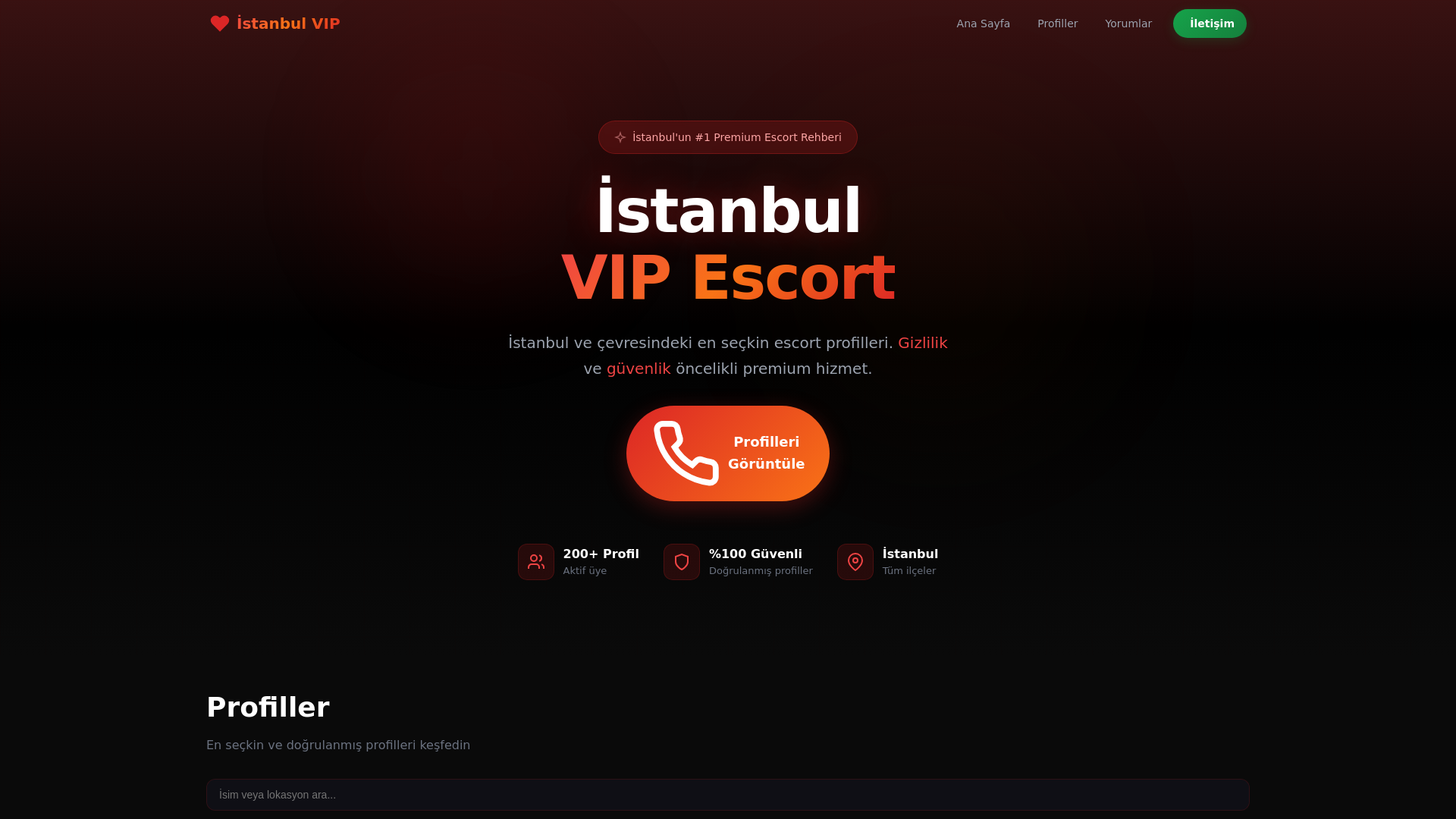 website screenshot of https://istanbulvipescort34.com/