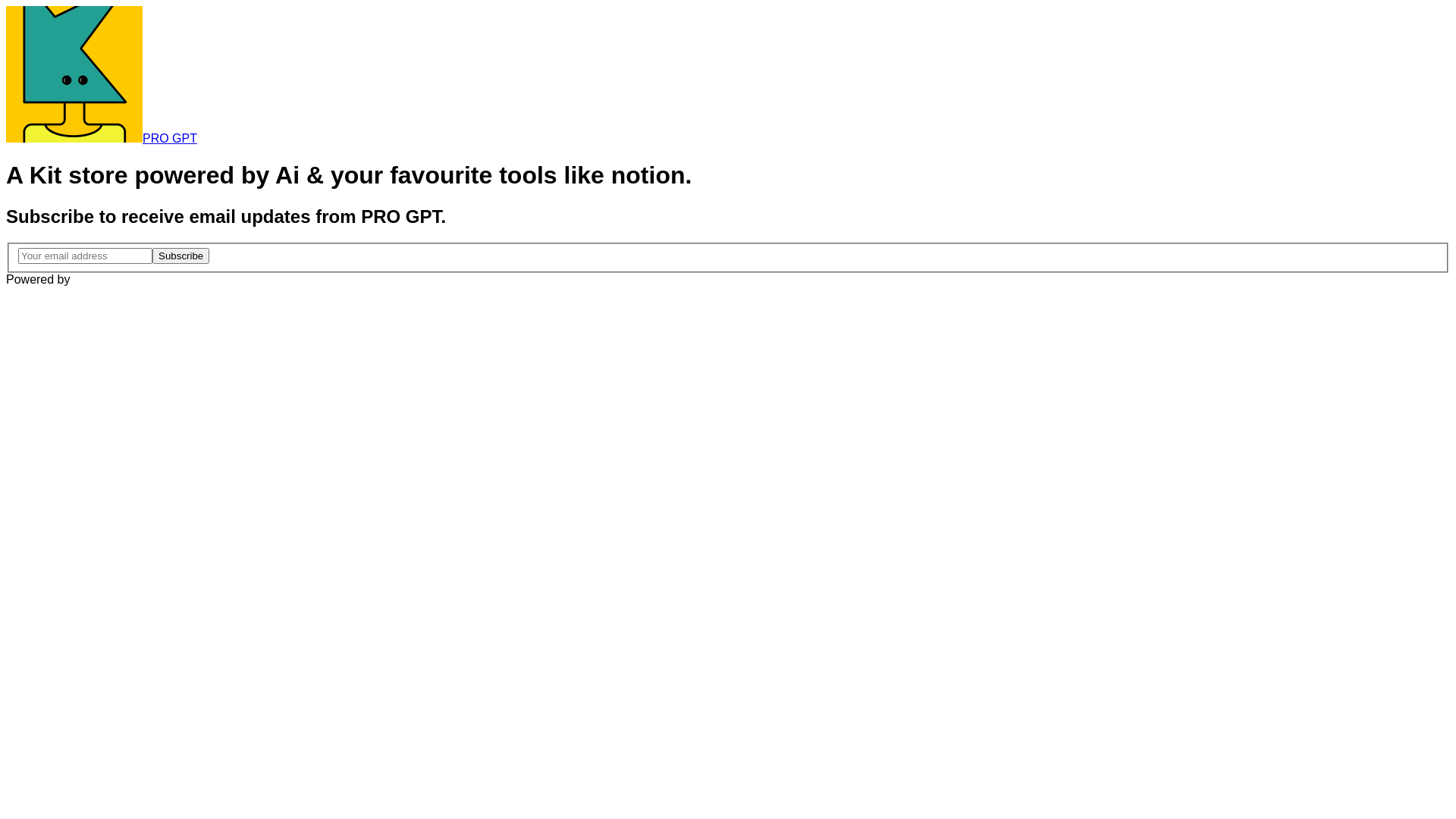 website screenshot of https://progpt.store/