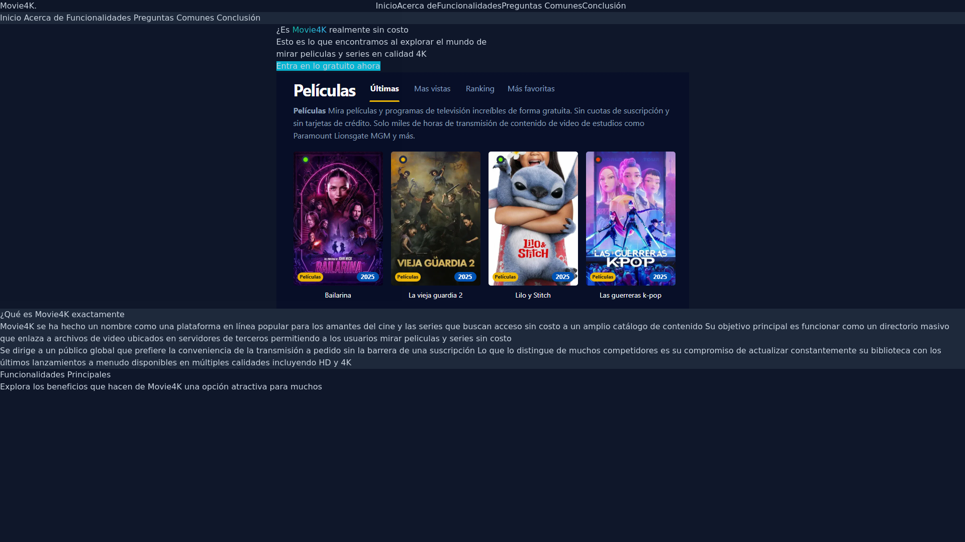 website screenshot of https://movie4k-zgj6.pages.dev/